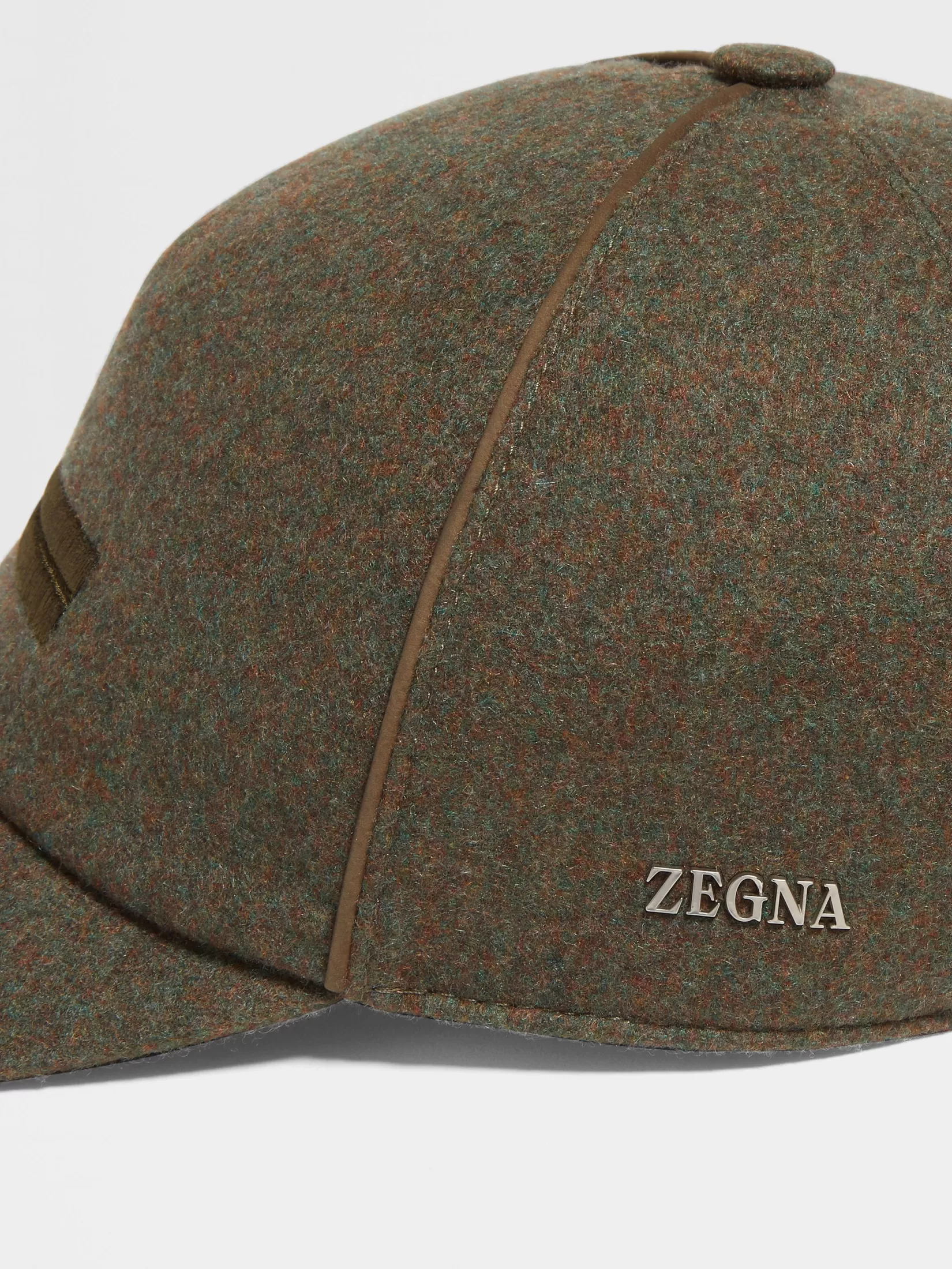 ZEGNA Small Gifts | Travel In Style<Army Green Multimélange Oasi Cashmere Baseball Cap ArmyGreenMultimélange