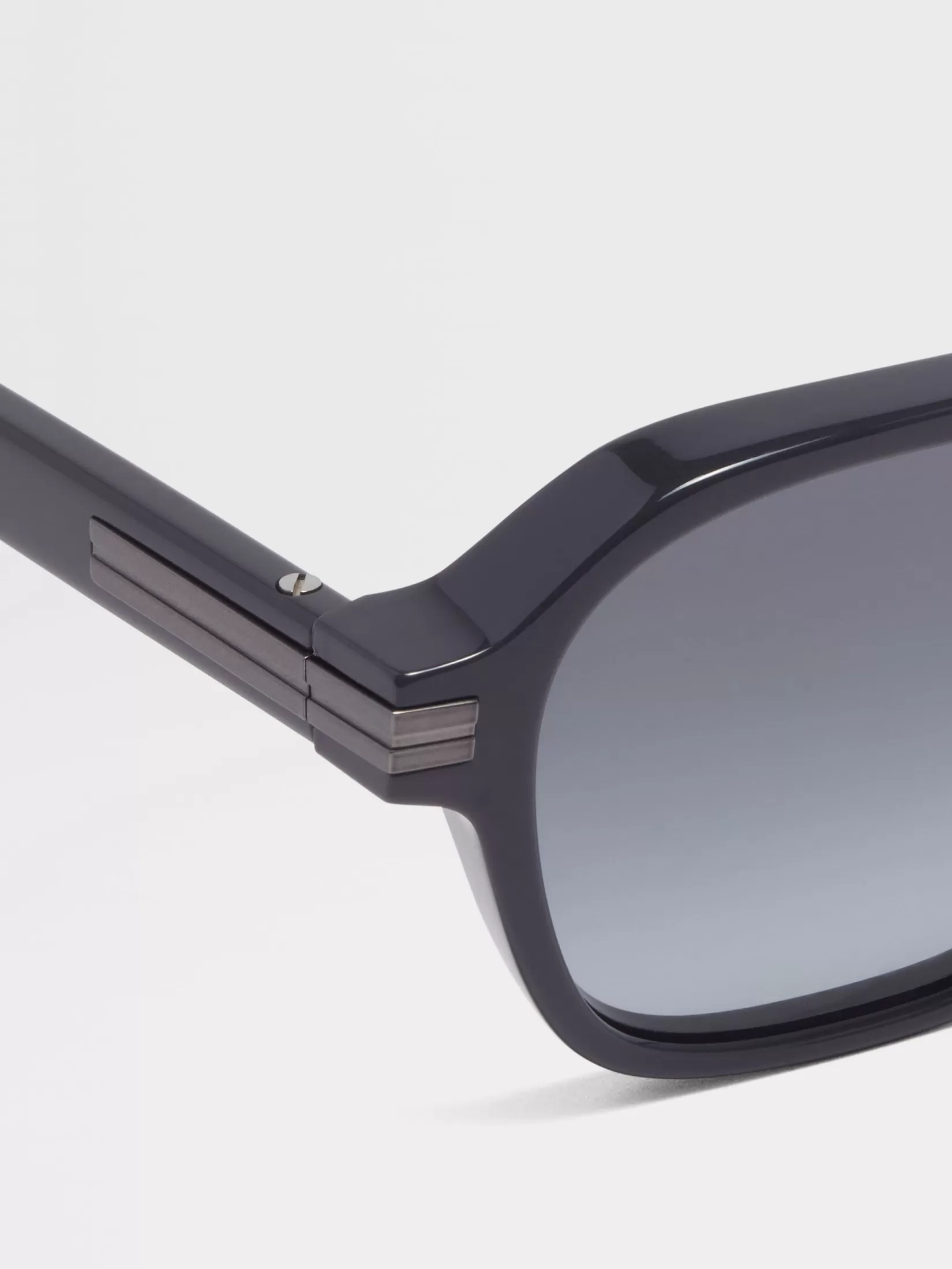 ZEGNA Resort Essentials | Sunglasses<Asphalt Grey Aurora II Acetate Sunglasses AsphaltGrey