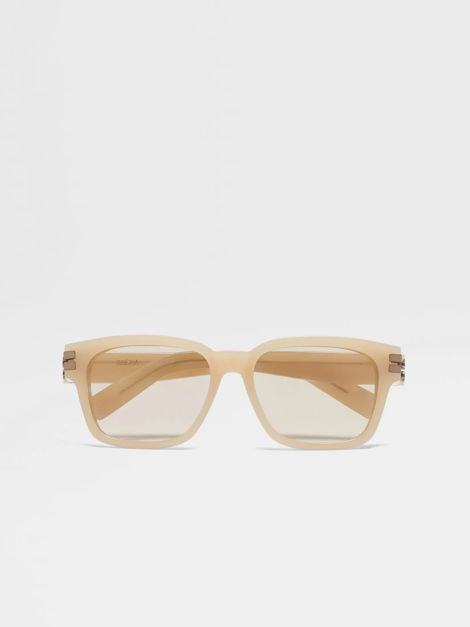 ZEGNA Sunglasses<Acetate Sunglasses Beige