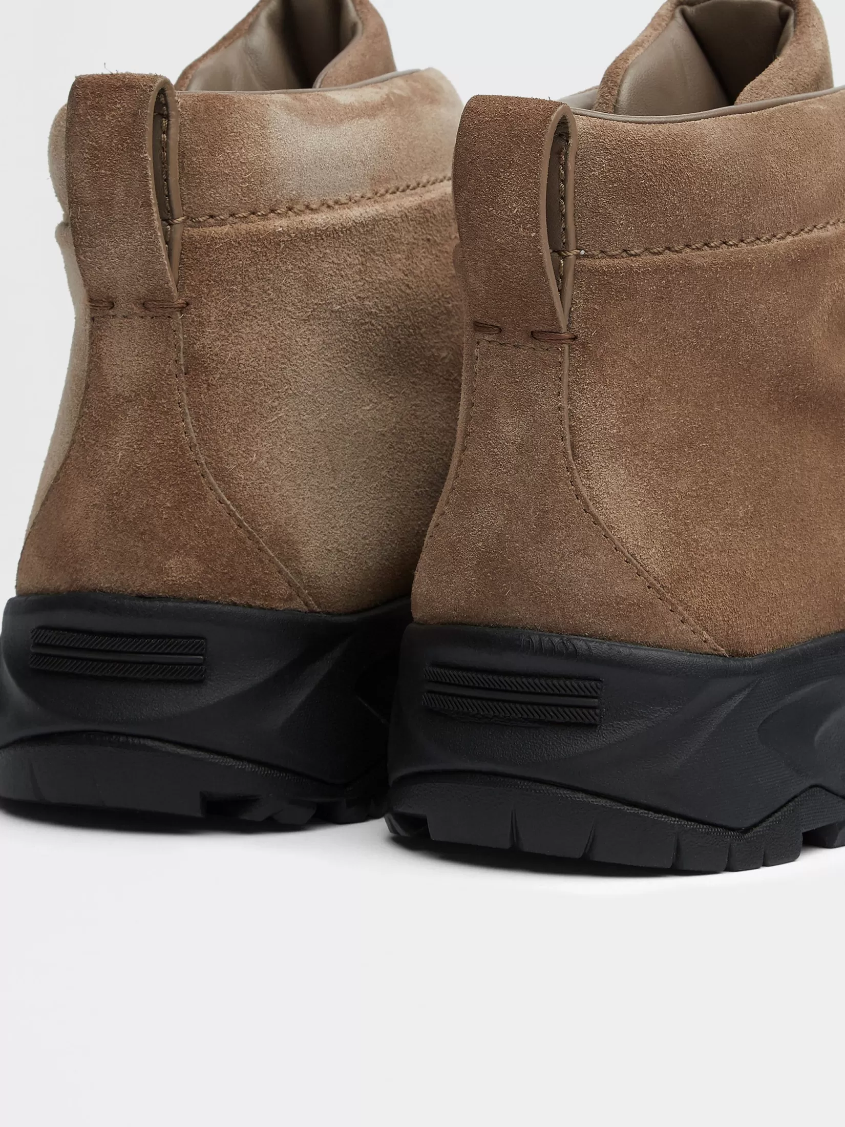 ZEGNA Boots | Sneakers<Suede Triple Stitch™ Vetta Sneakers Beige