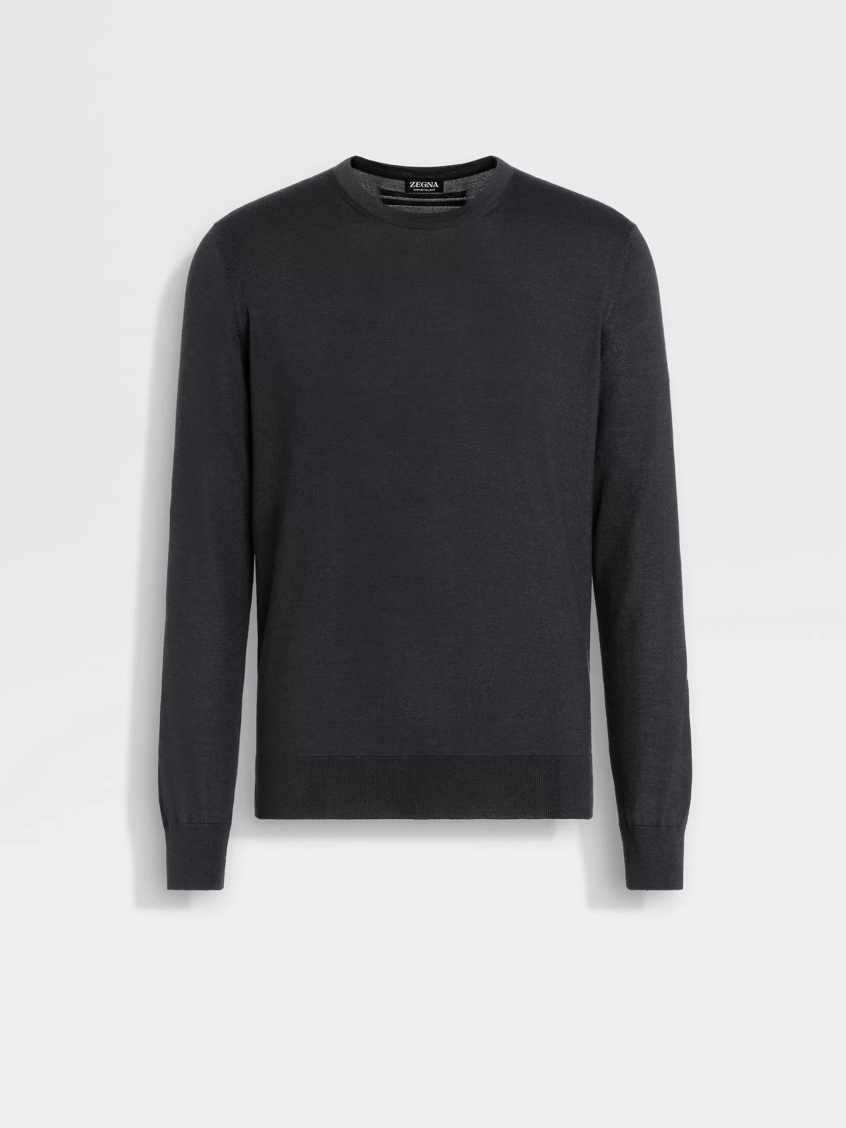 ZEGNA Sweaters<Cashseta Crewneck Black