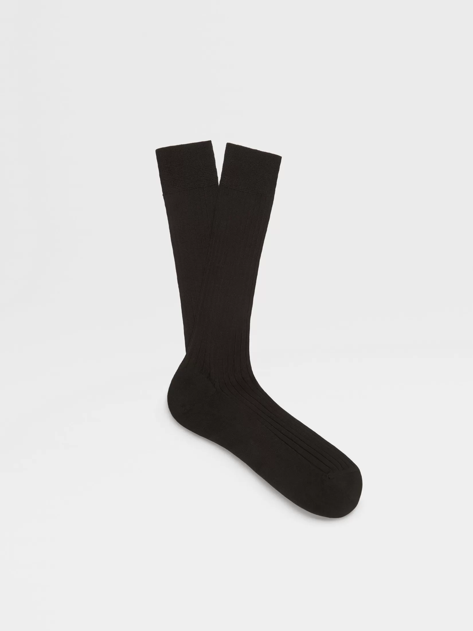 ZEGNA Underwear And Socks | Underwear And Socks<Cotton Socks Black