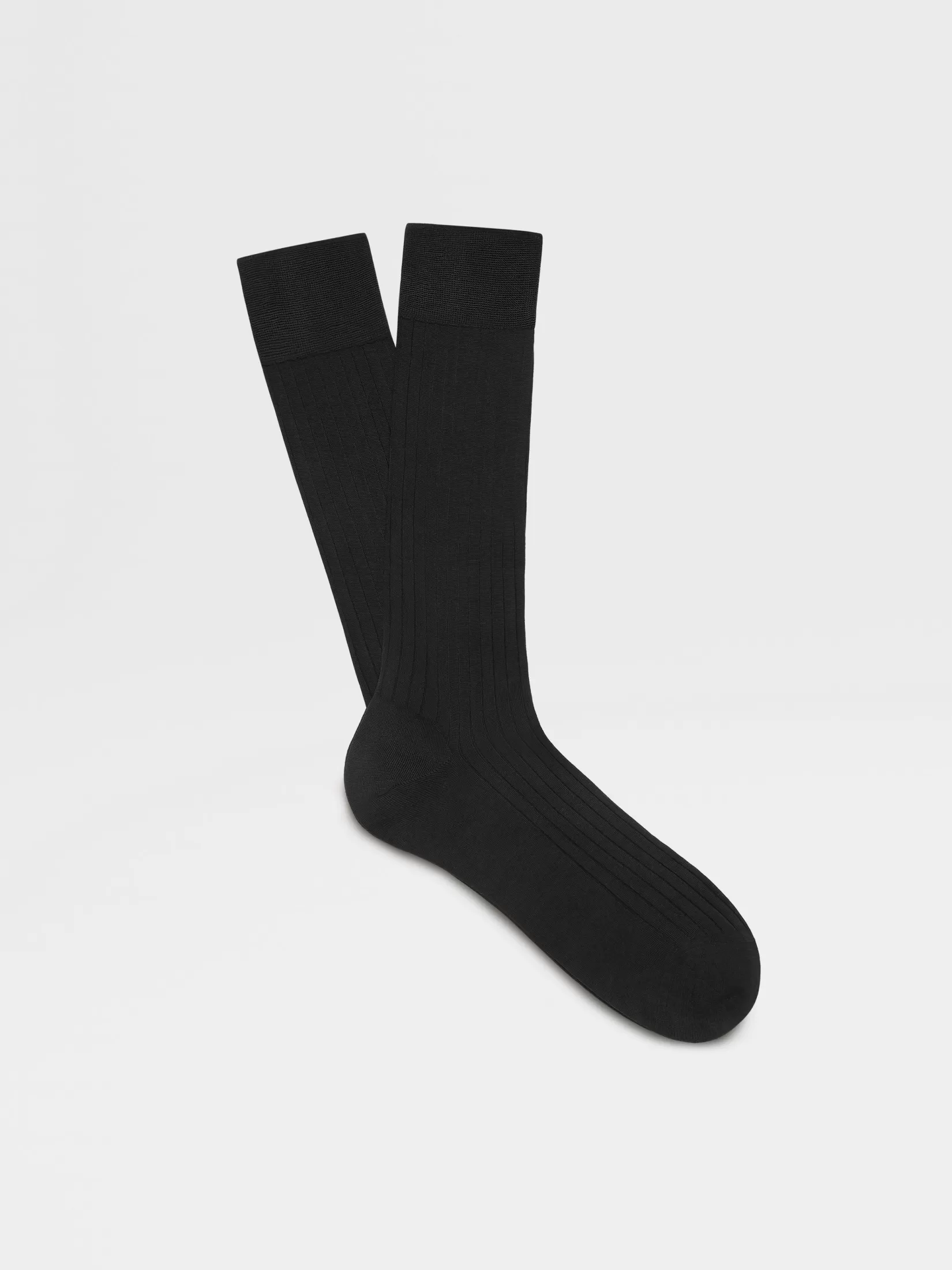 ZEGNA Underwear And Socks | Underwear And Socks<Cotton Socks Black