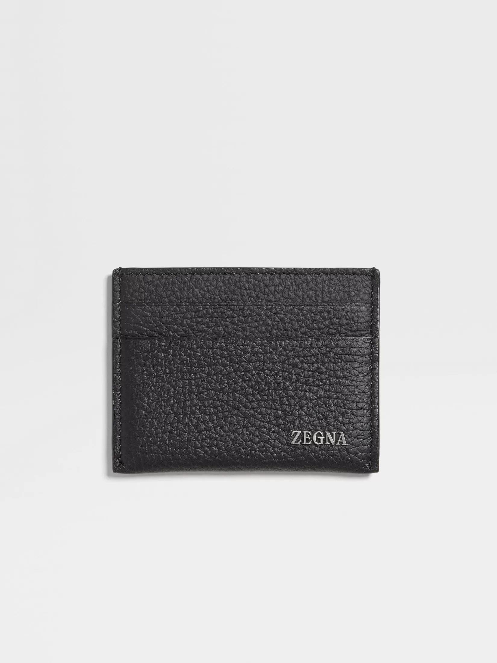 ZEGNA Small Gifts | Bags And Wallets<Deerskin Card Case Black