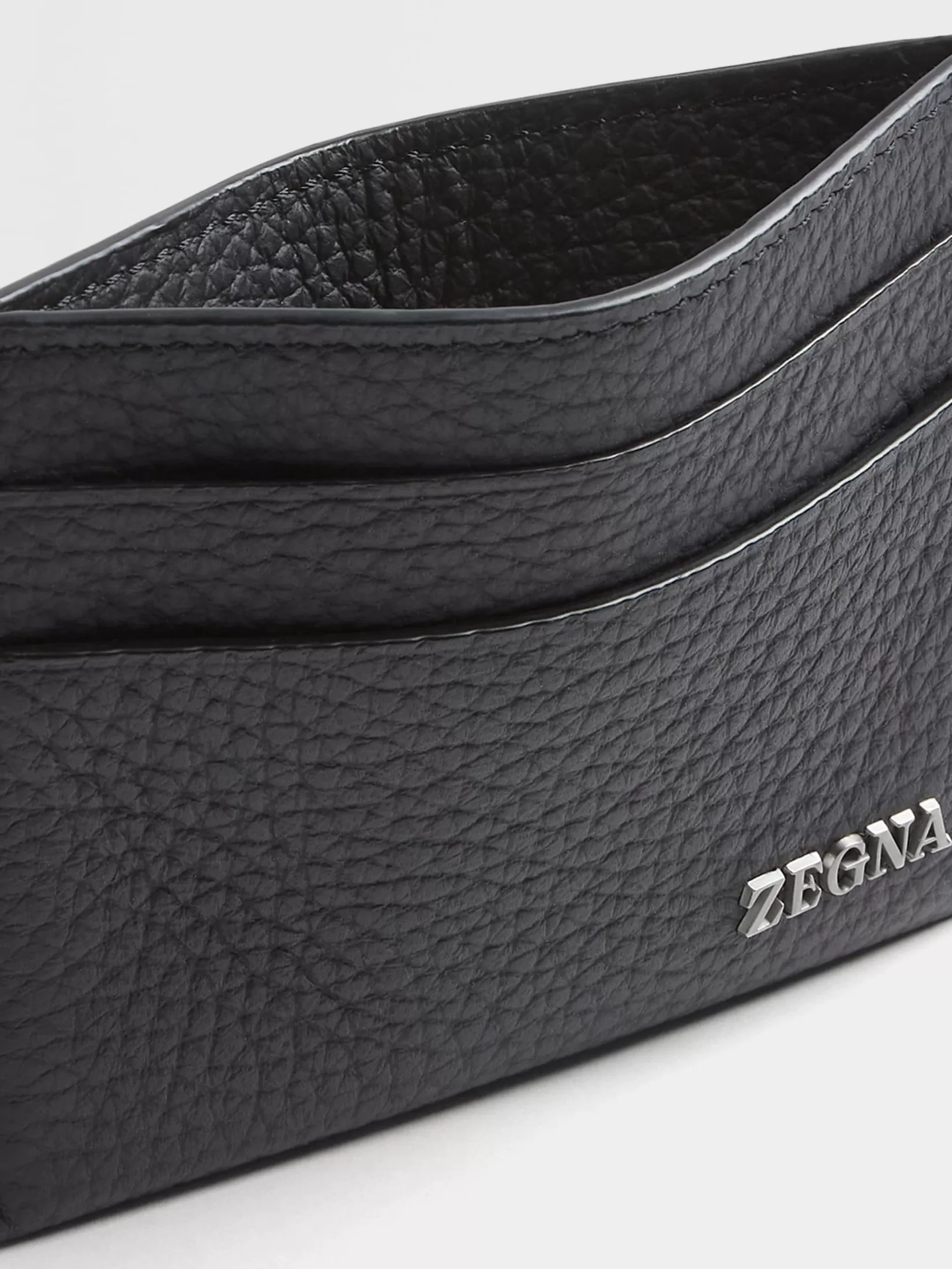 ZEGNA Small Gifts | Bags And Wallets<Deerskin Card Case Black