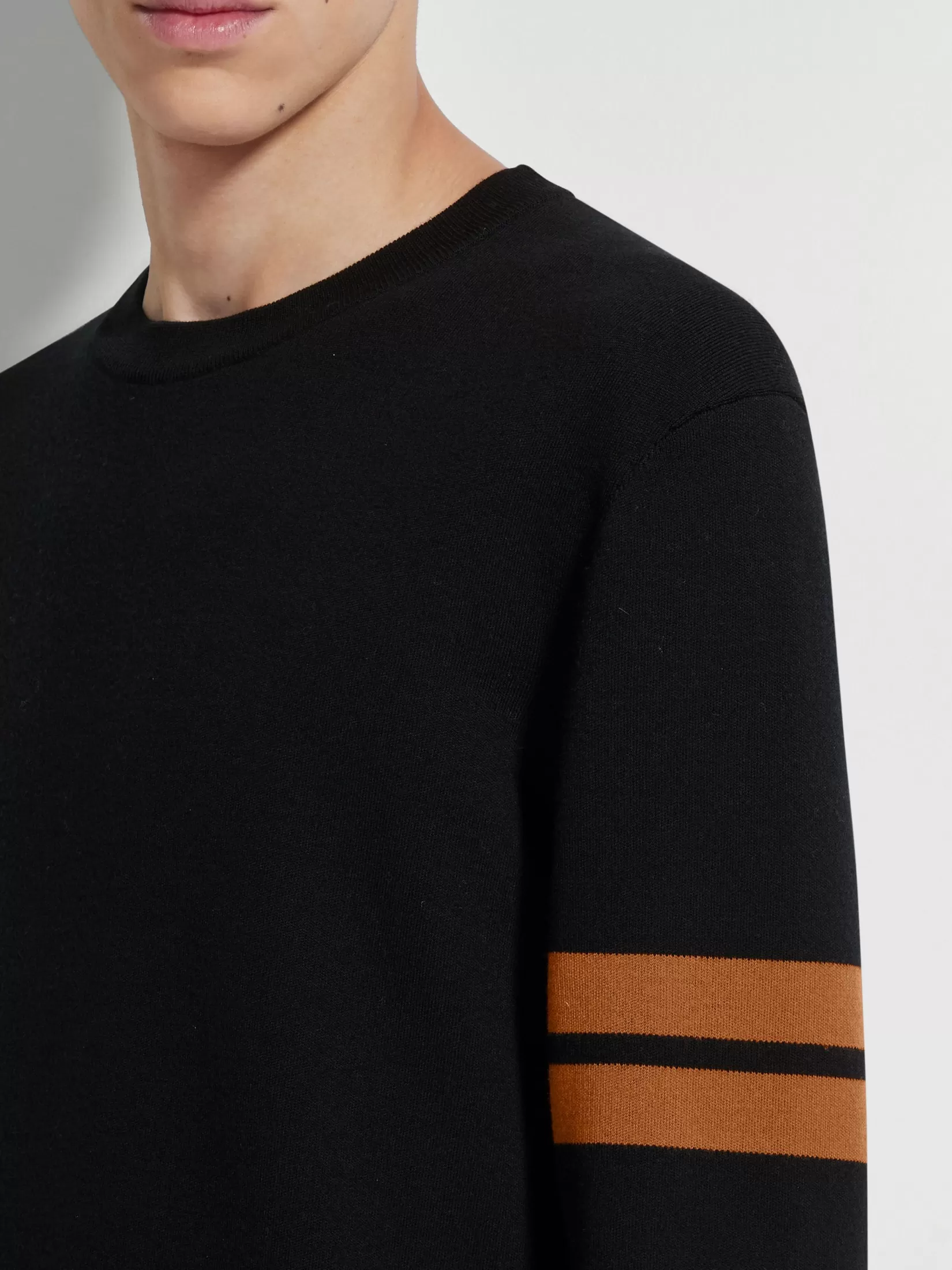 ZEGNA Sweaters<High Performance™ Wool Crewneck Black