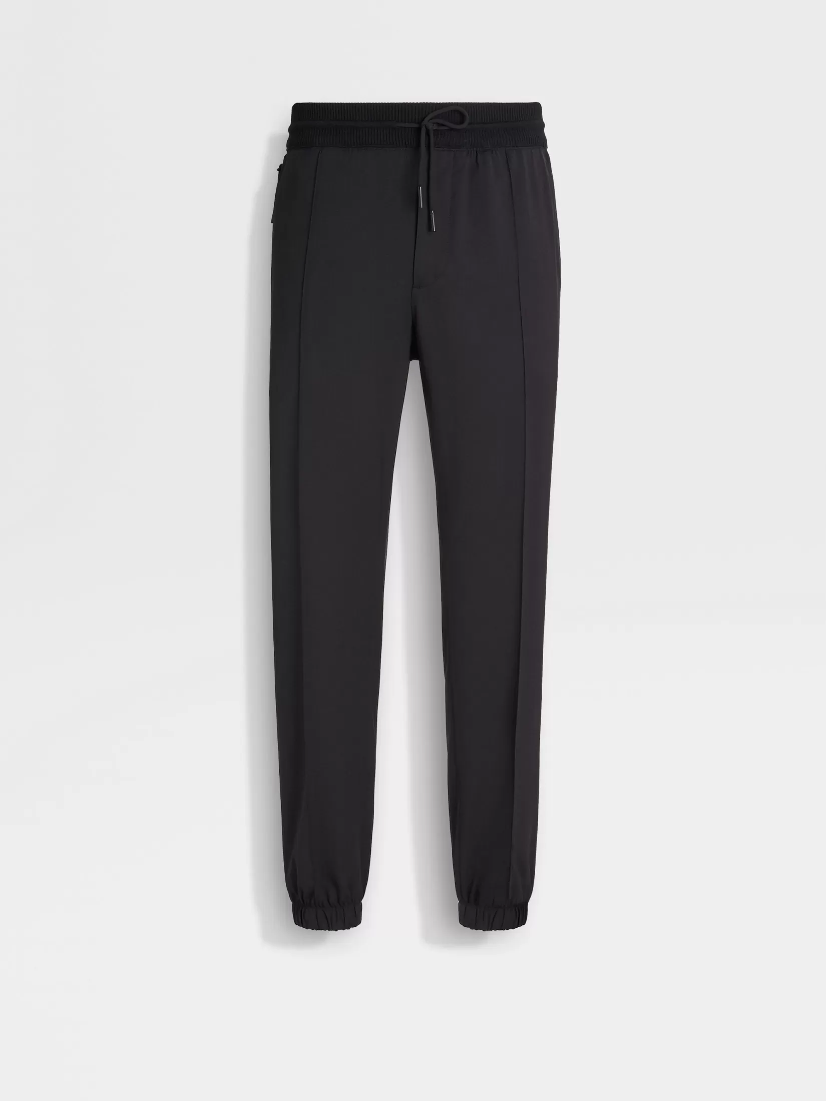 ZEGNA Joggers And Sweatshirts<High Performance™ Wool Joggers Black