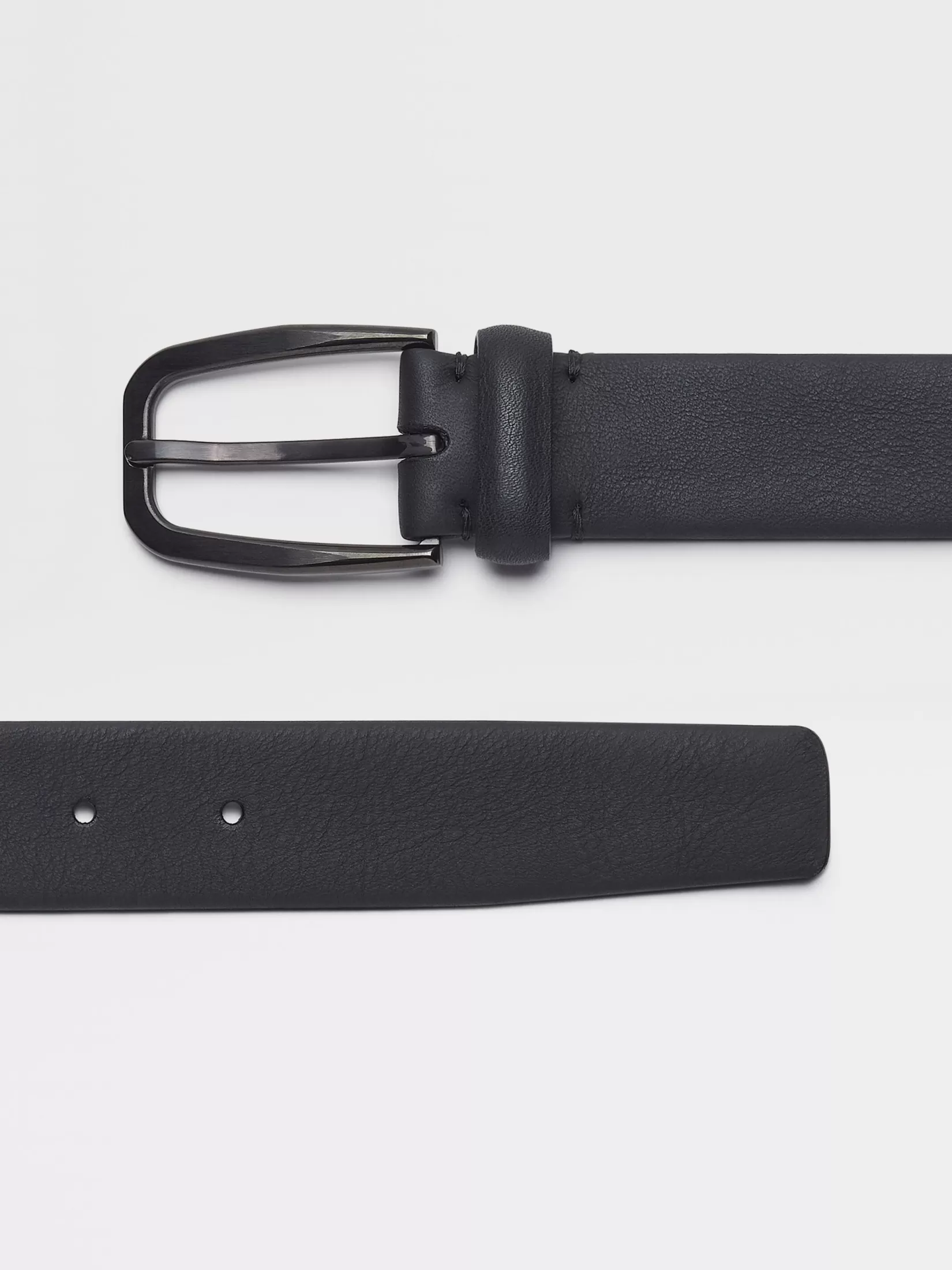 ZEGNA Belts<Leather Belt Black