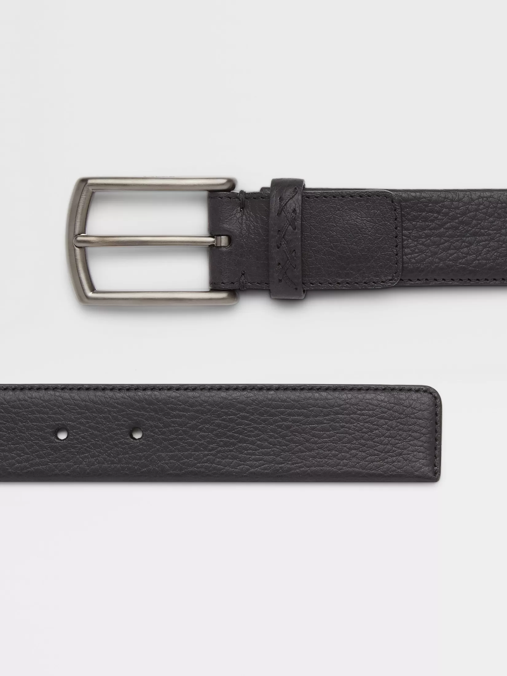 ZEGNA Belts<Leather Belt Black