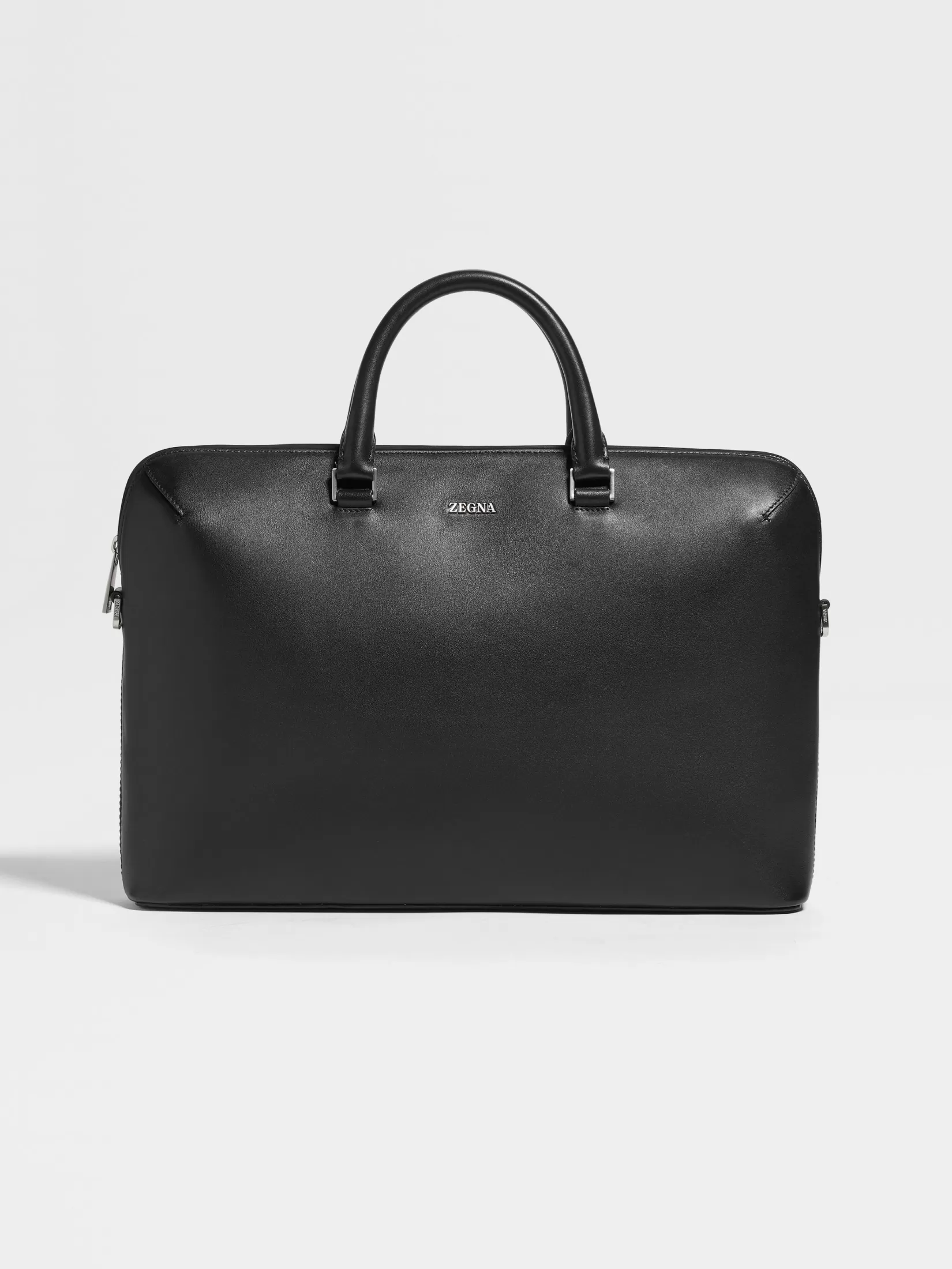 ZEGNA Bags And Wallets<Leather Business Bag Black