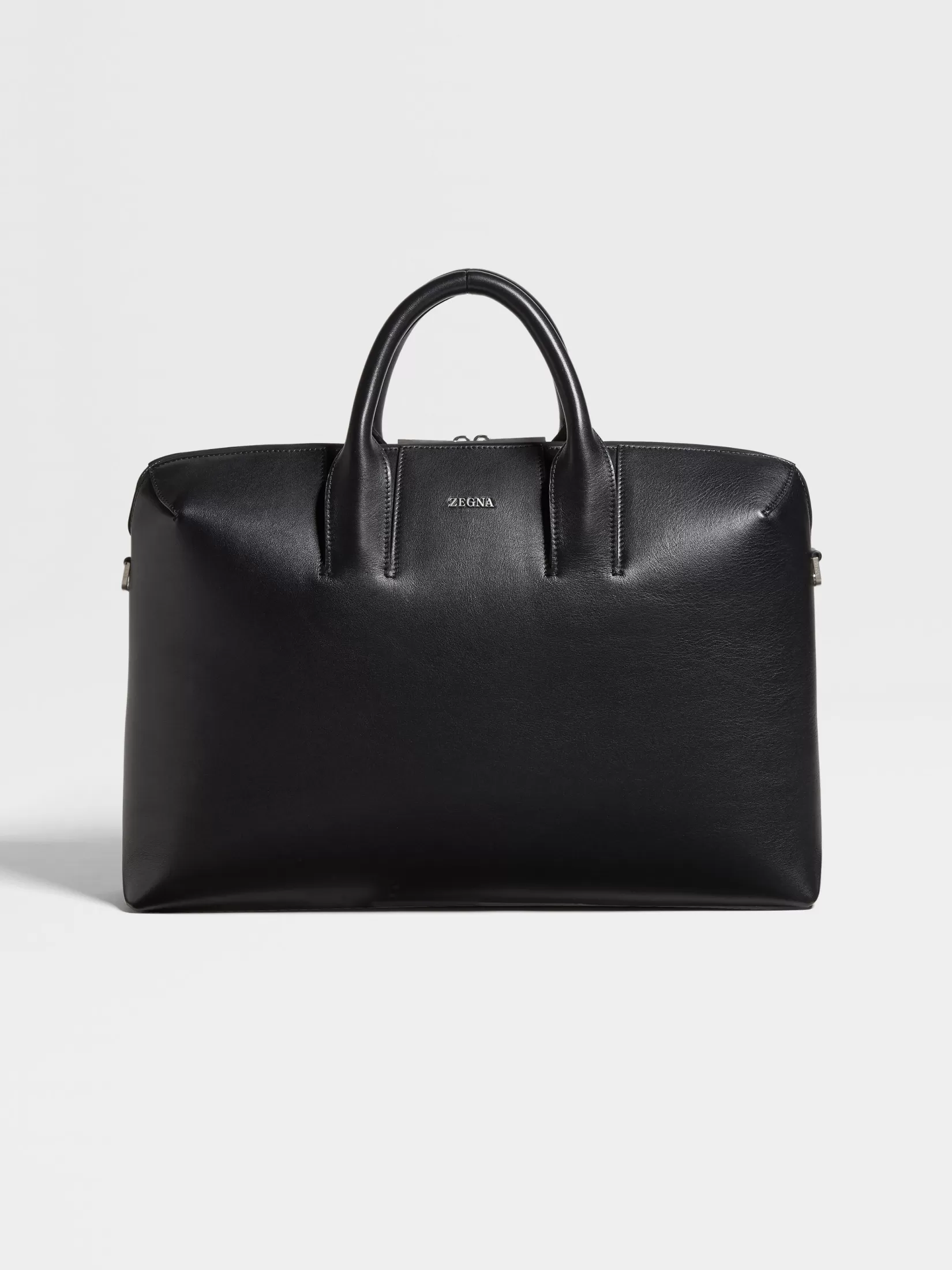 ZEGNA Bags And Wallets<Leather Business Bag Black