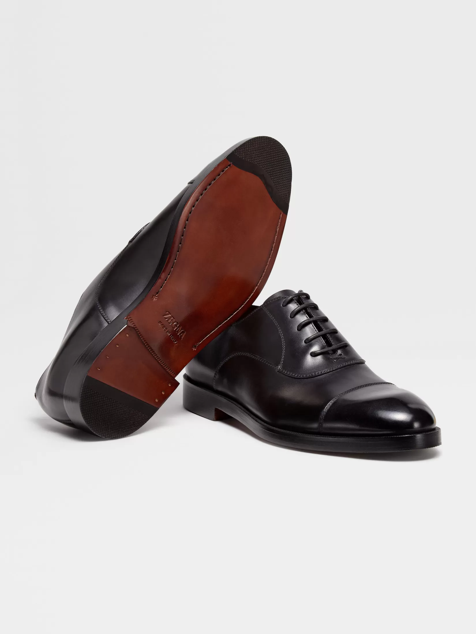 ZEGNA Lace Ups<Leather Torino Oxford Shoes Black