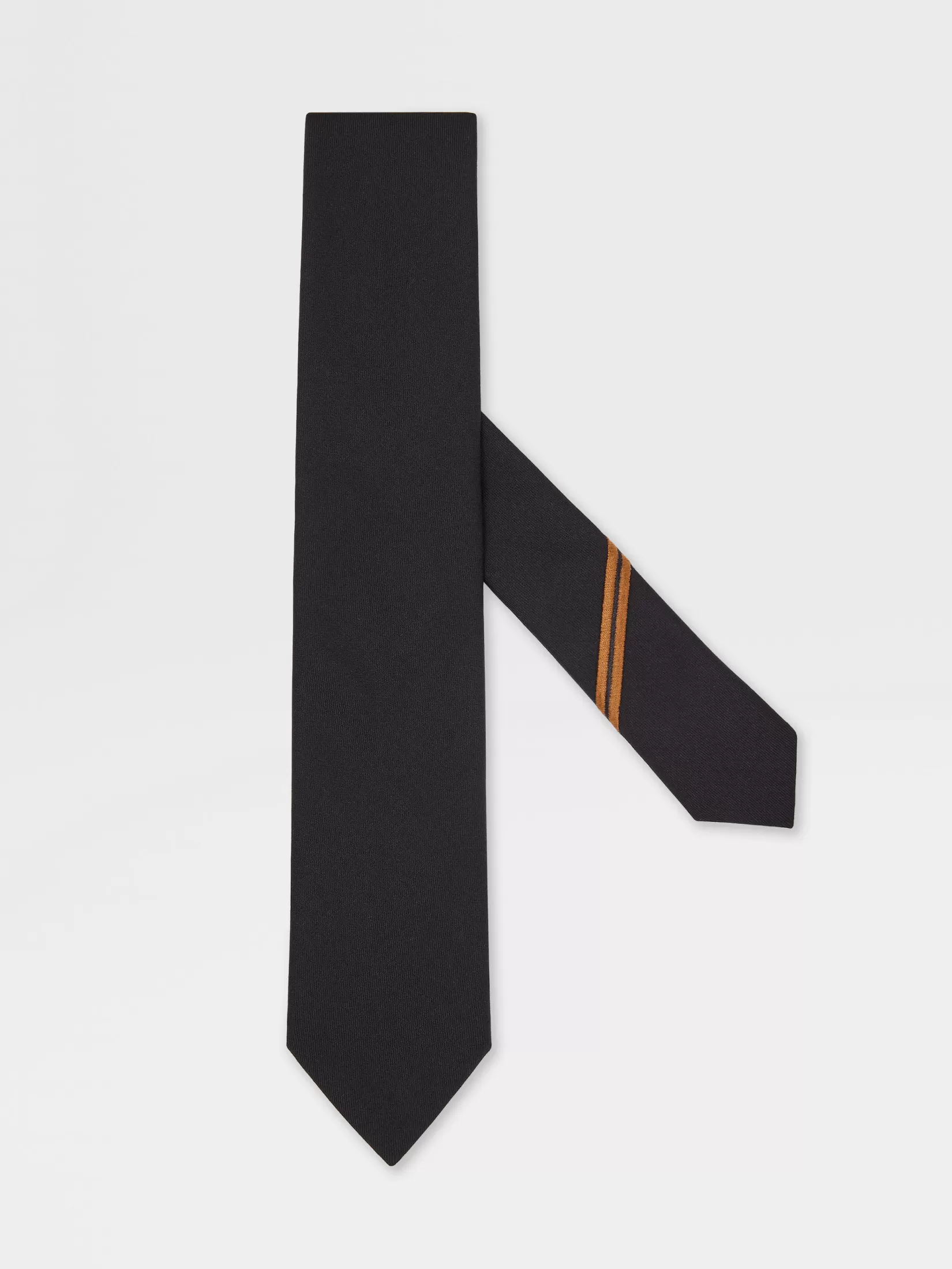 ZEGNA Ties And Bow Ties<Oasi Cashmere Tie Black