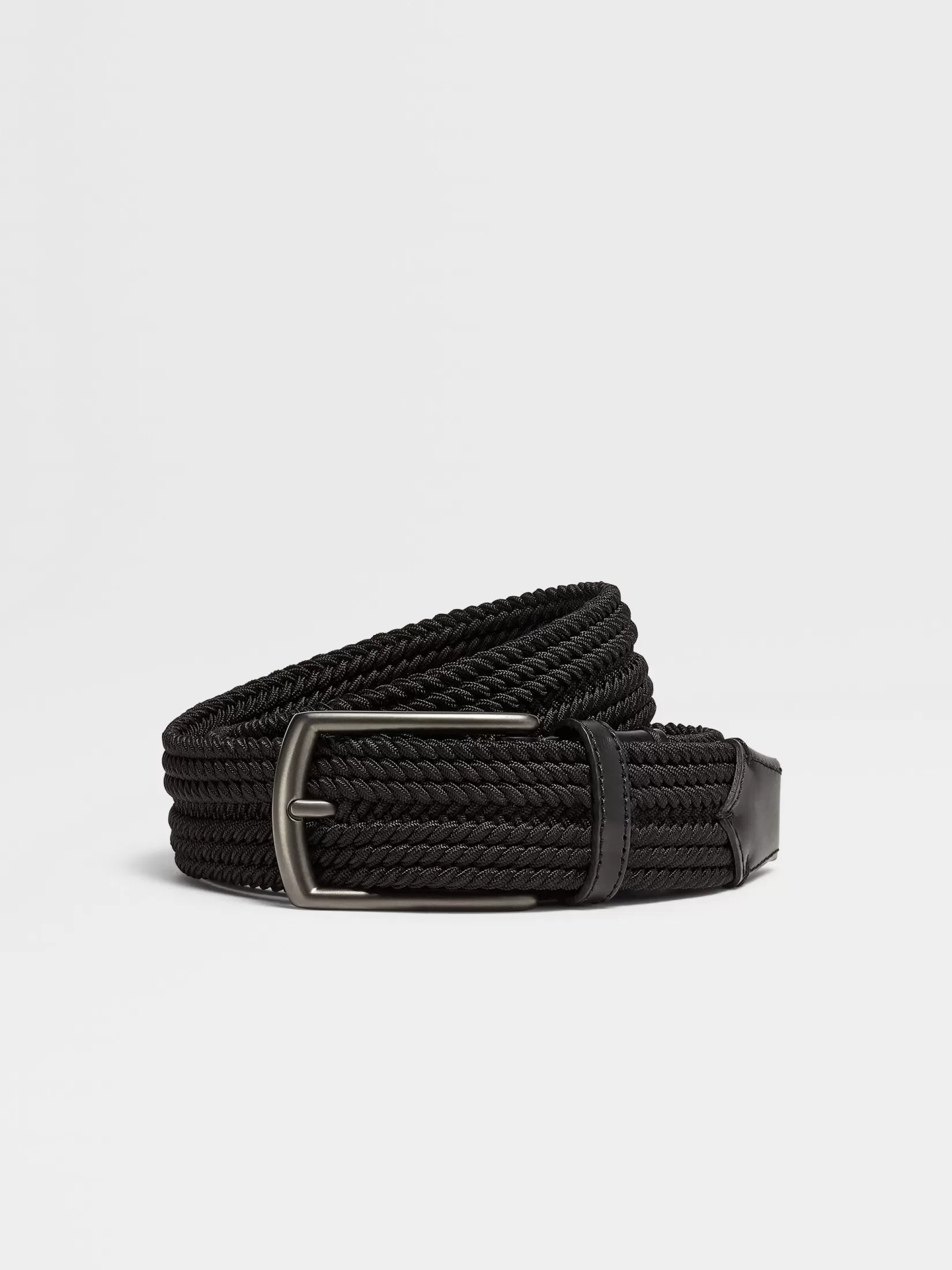 ZEGNA Small Gifts | Belts<Rayon Belt Black