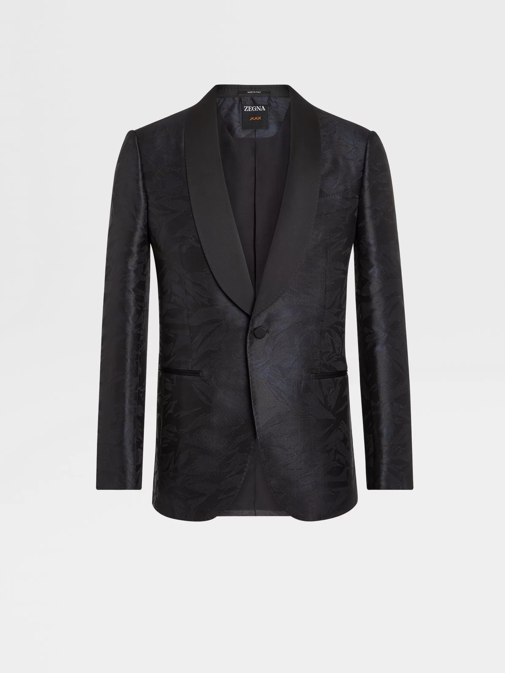 ZEGNA Blazers<Silk Evening Jacket Black