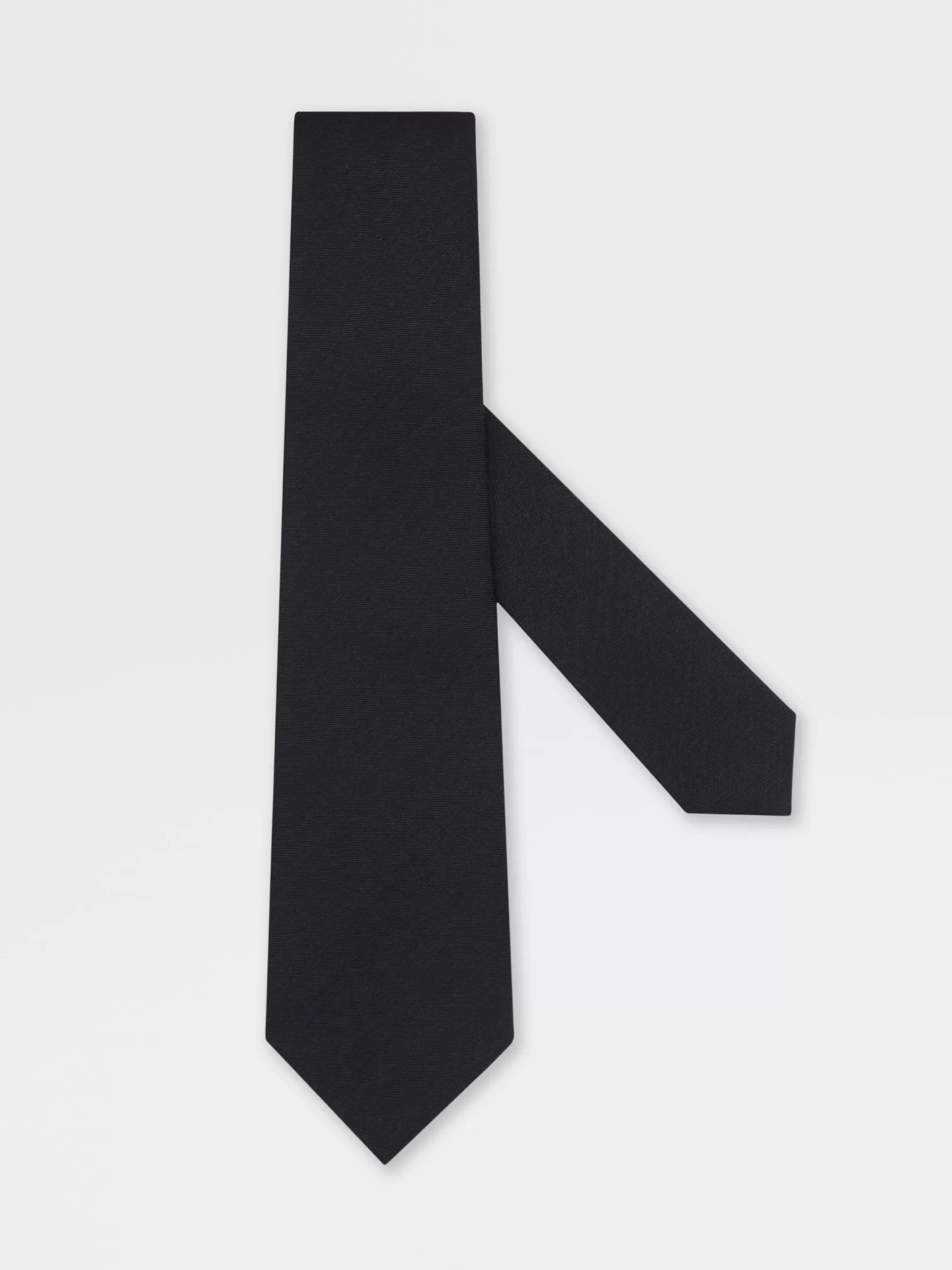 ZEGNA Ties And Bow Ties<Silk Tie Black