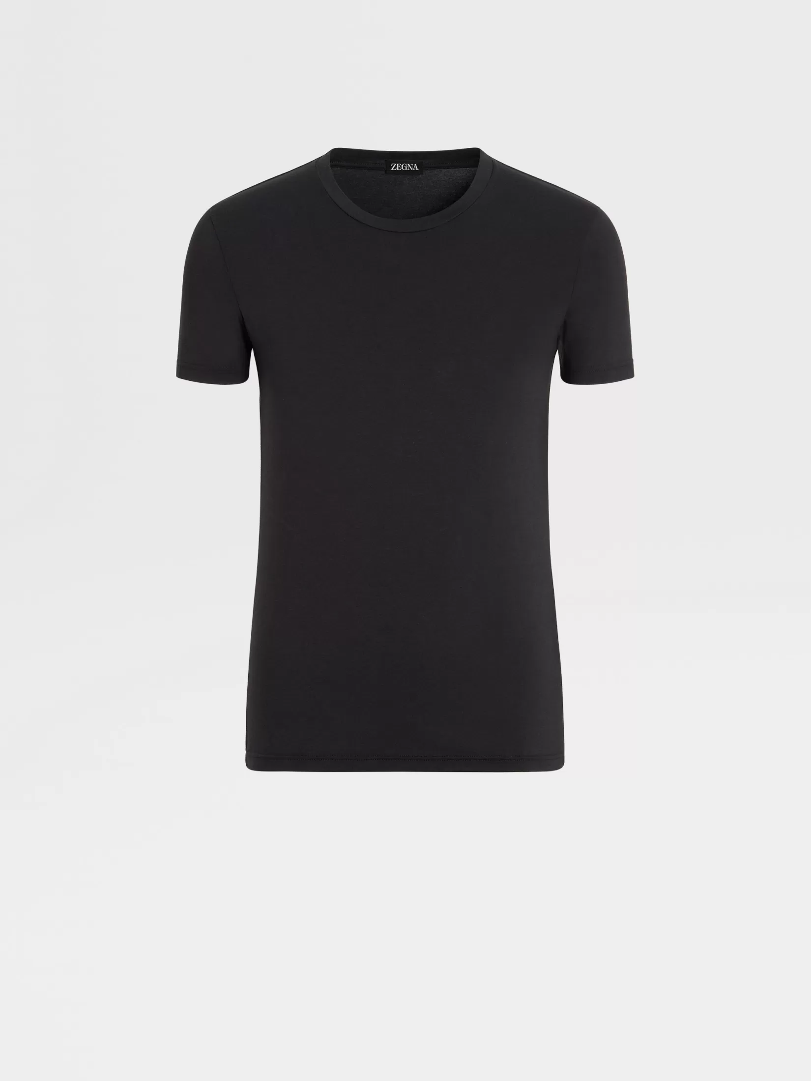 ZEGNA Underwear And Socks | Underwear And Socks<Stretch Cotton T-shirt Black