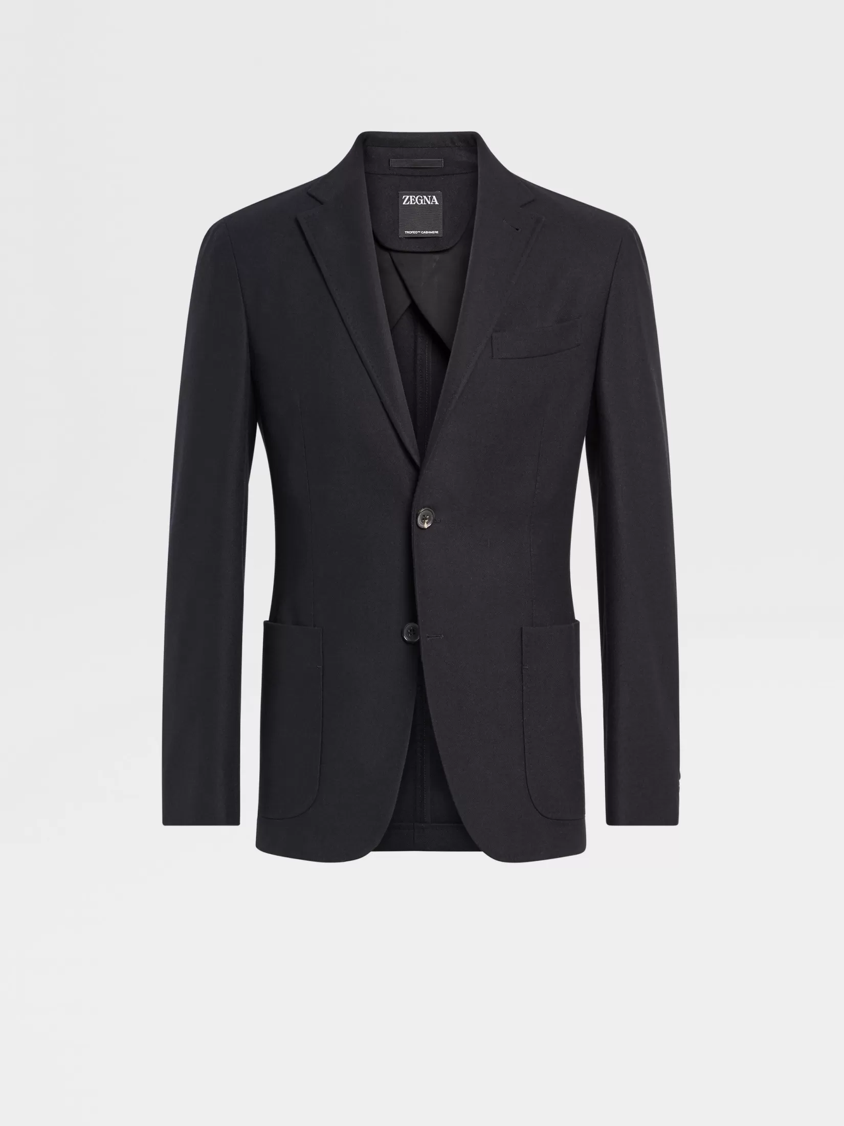 ZEGNA Blazers<Trofeo™ Cashmere Shirt Jacket Black