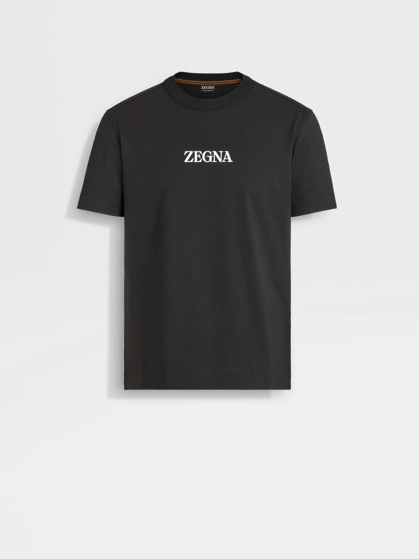 ZEGNA T-Shirts<#UseTheExisting™ Cotton T-shirt Black