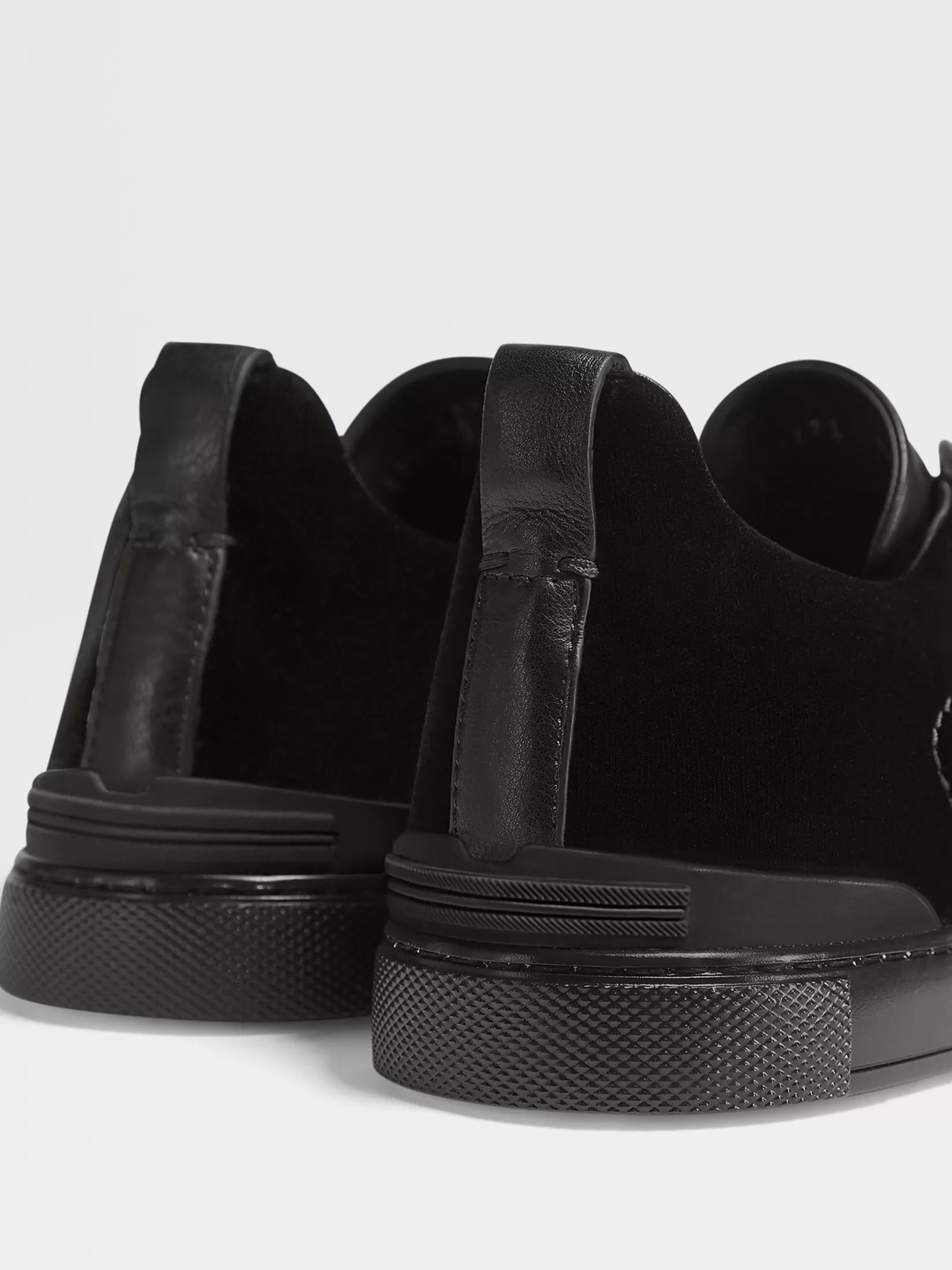 ZEGNA Sneakers<Velvet Triple Stitch™ Sneakers Black