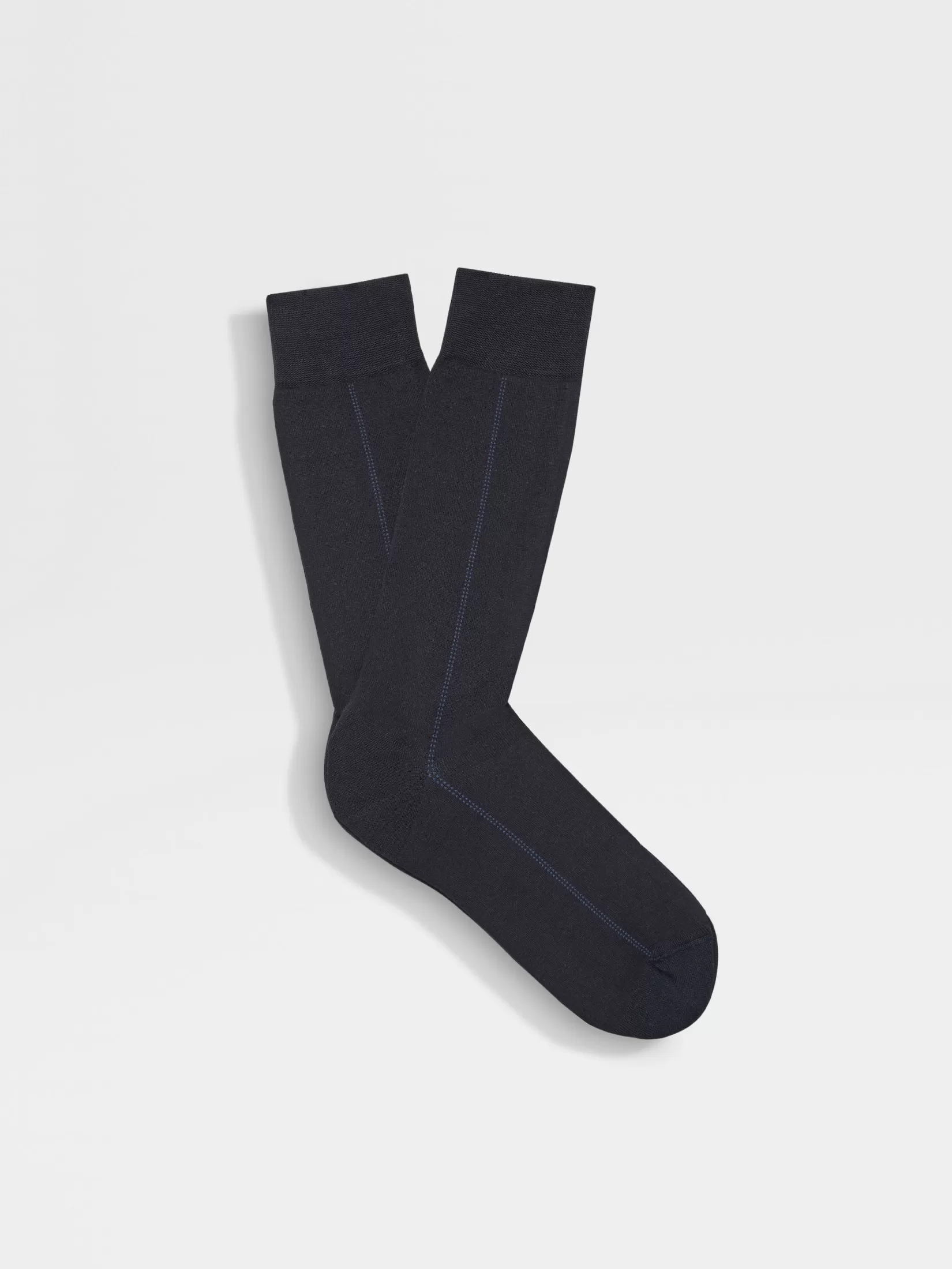 ZEGNA Underwear And Socks | Underwear And Socks<Cotton Blend Socks Blue