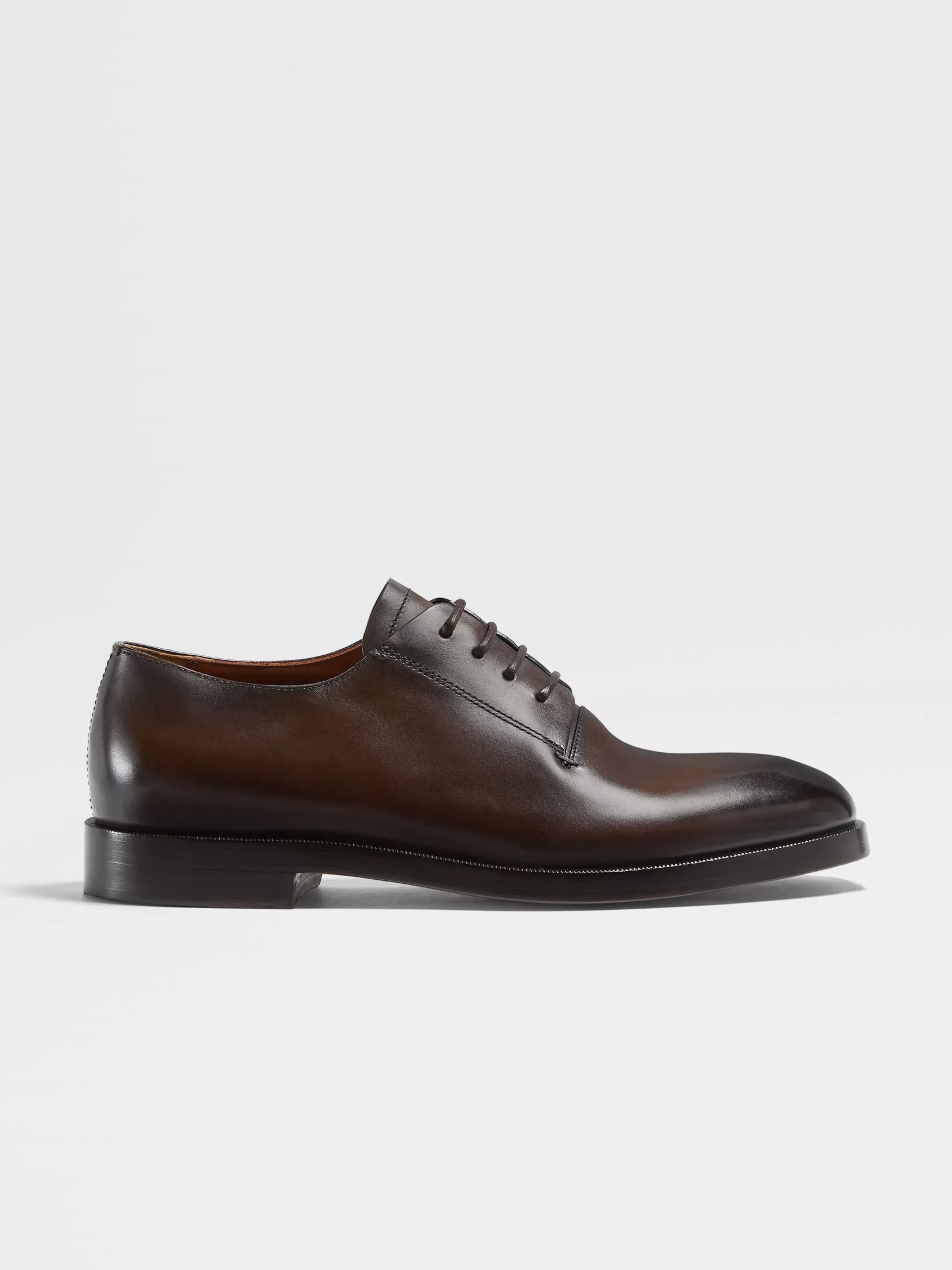 ZEGNA Lace Ups<Leather Torino Derby Shoes Brown