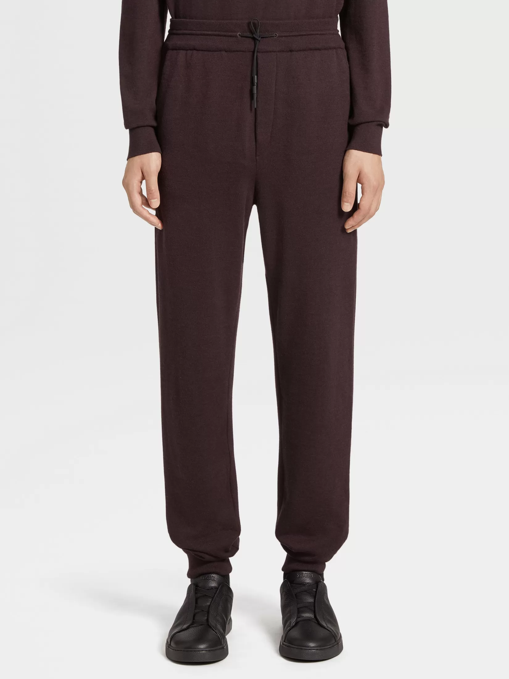 ZEGNA Joggers And Sweatshirts<12milmil12 Jogger Pants Burgundy