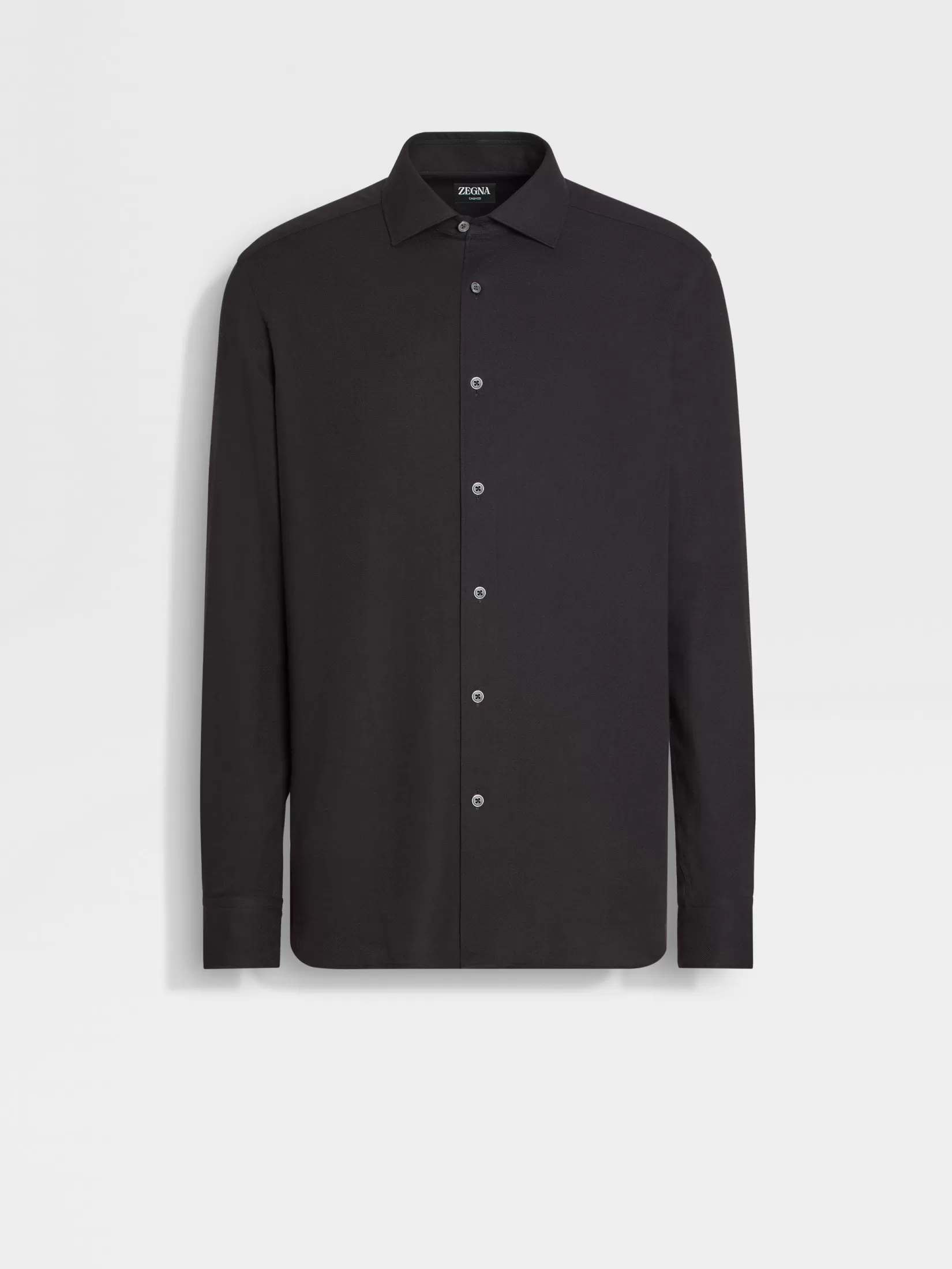 ZEGNA Shirts<Cashco Shirt Black