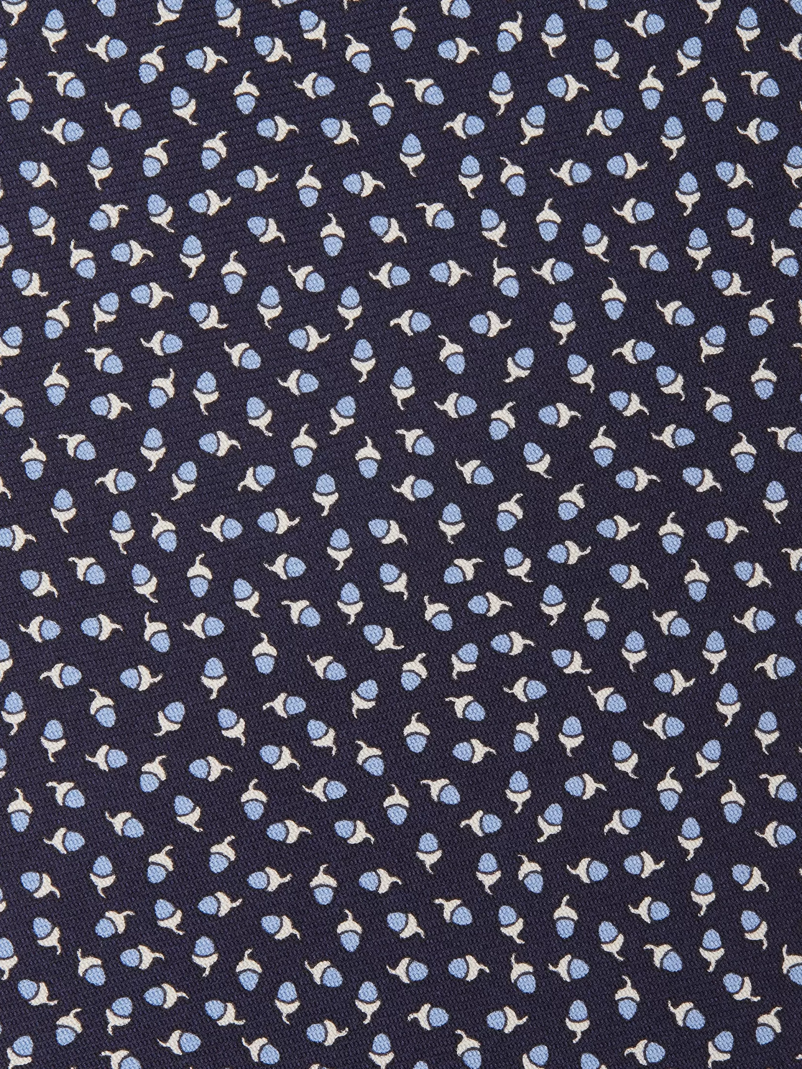 ZEGNA Ties And Bow Ties<Dark Blue Silk Tie DarkBlue