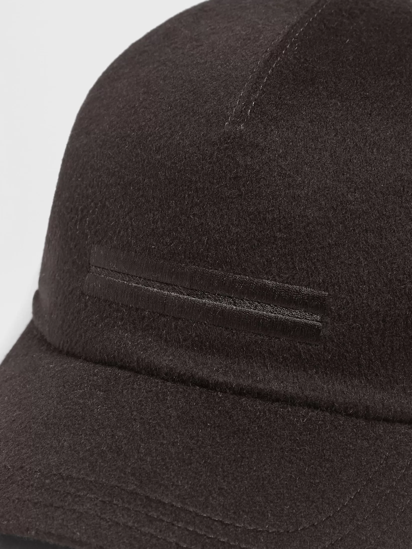 ZEGNA Soft Accessories | Gloves, Scarves And Hats<Dark Brown Oasi Cashmere Baseball Cap DarkBrown