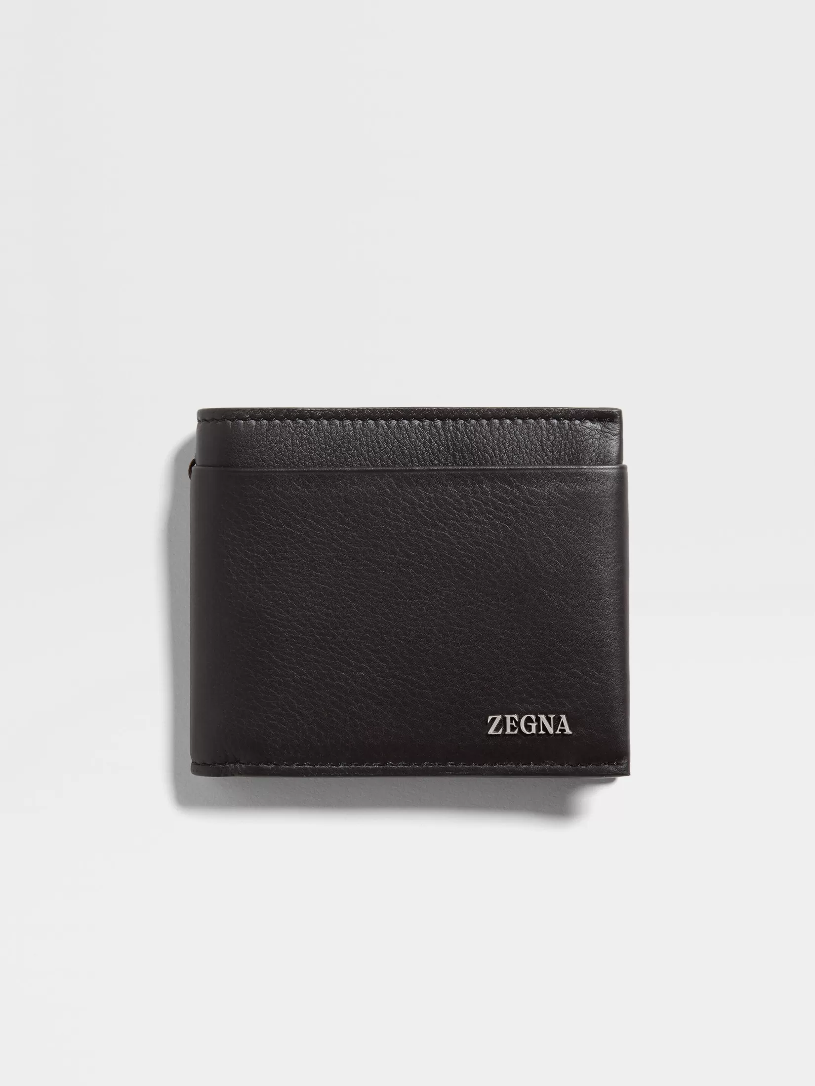 ZEGNA Bags And Wallets<Dark Brown SECONDSKIN Billfold Wallet DarkBrown