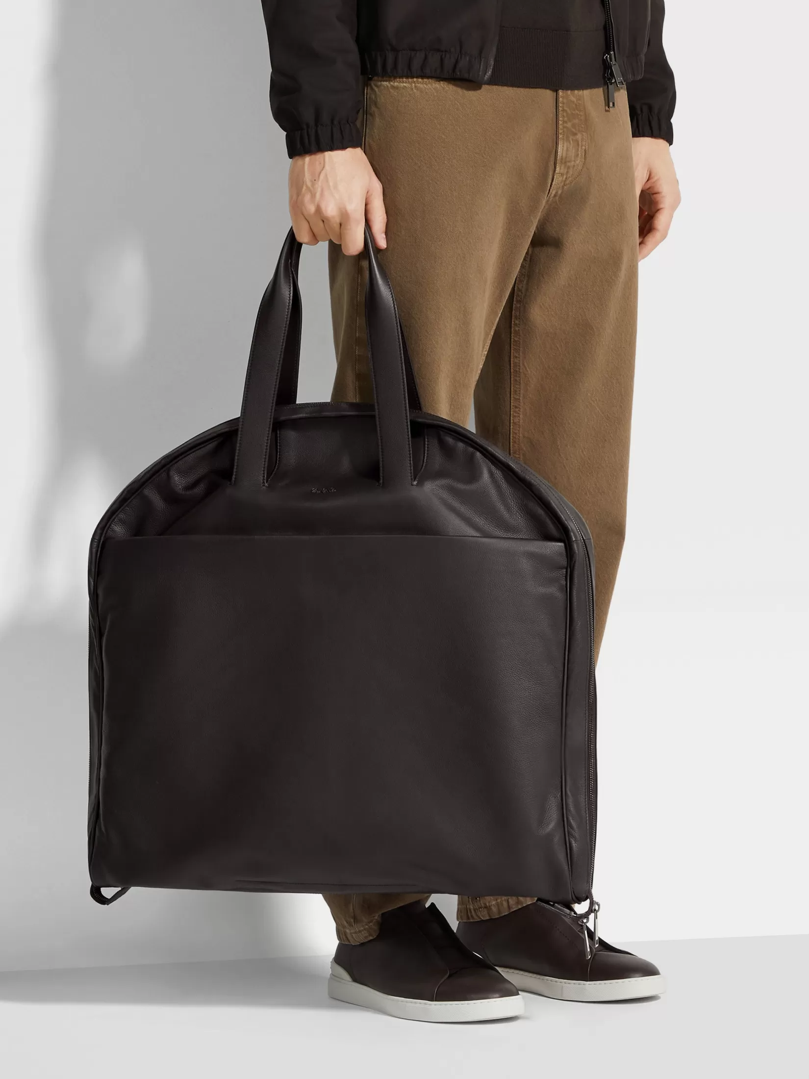 ZEGNA Bags And Wallets<Dark Brown SECONDSKIN Garment Bag DarkBrown