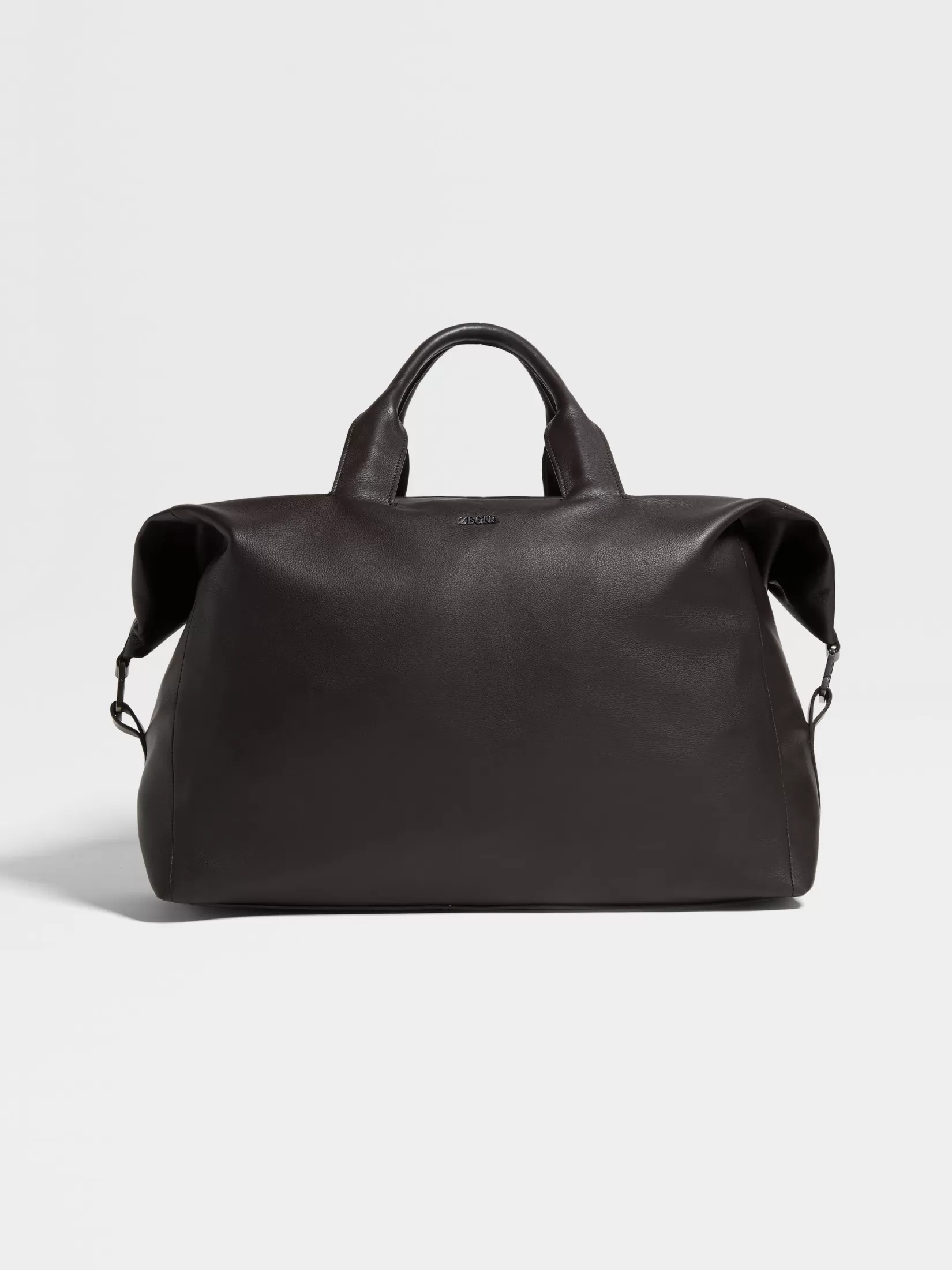 ZEGNA Small Gifts | Travel In Style<Dark Brown SECONDSKIN Holdall Raglan DarkBrown