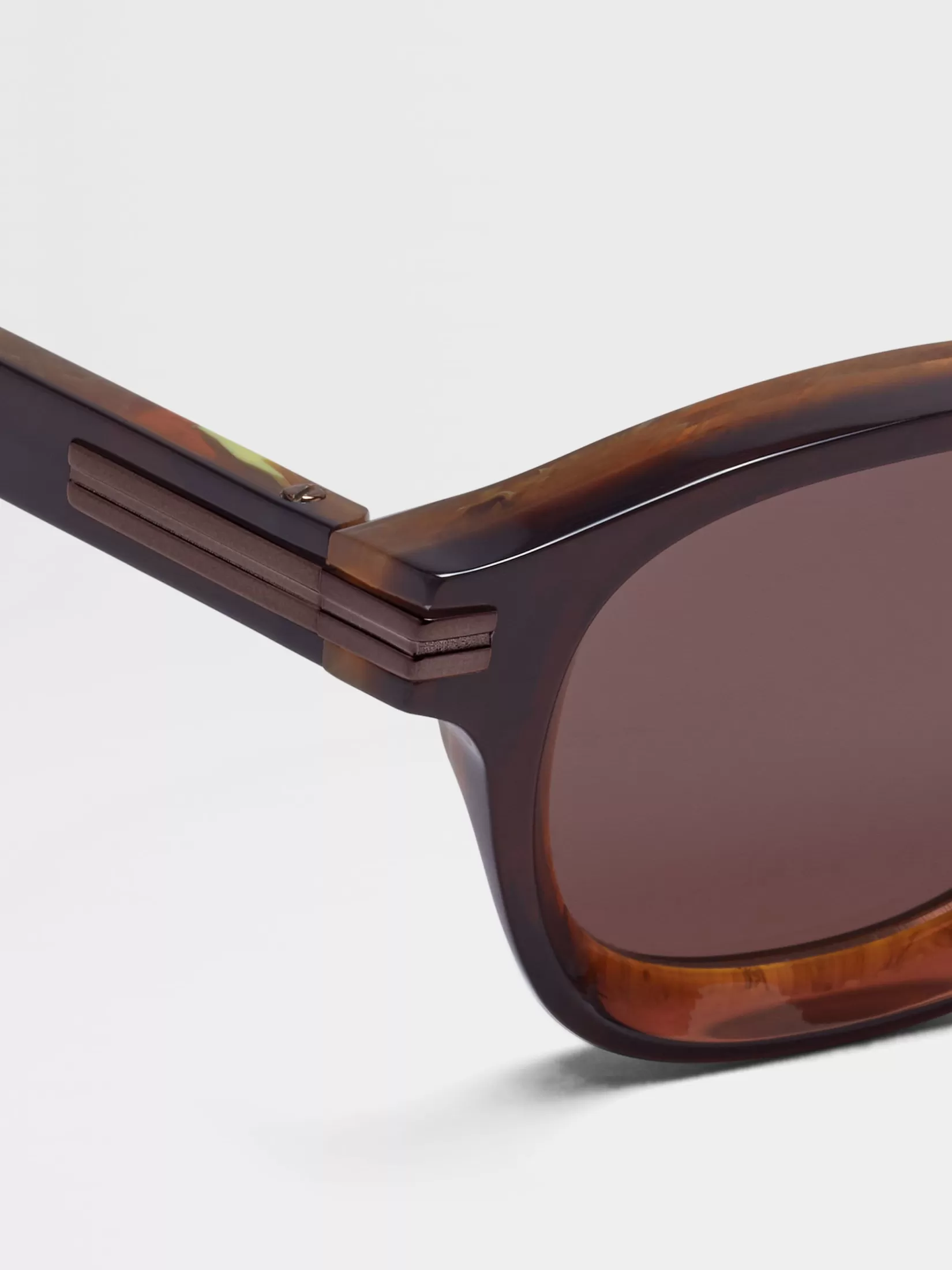 ZEGNA Sunglasses<Dark Foliage Aurora I Acetate Sunglasses DarkFoliage