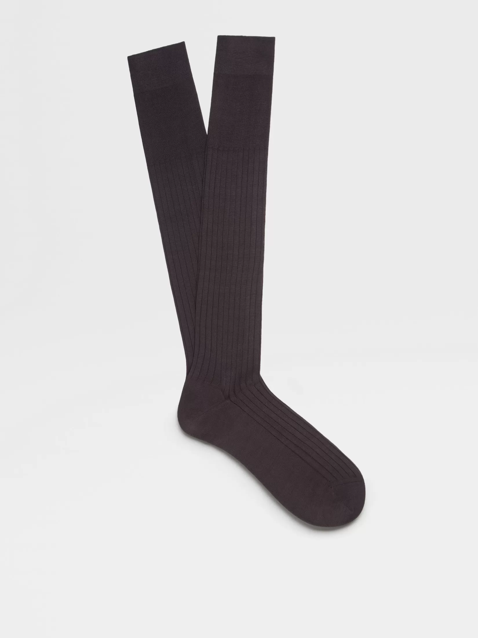 ZEGNA Underwear And Socks | Underwear And Socks<Dark Grey Cotton Socks DarkGrey