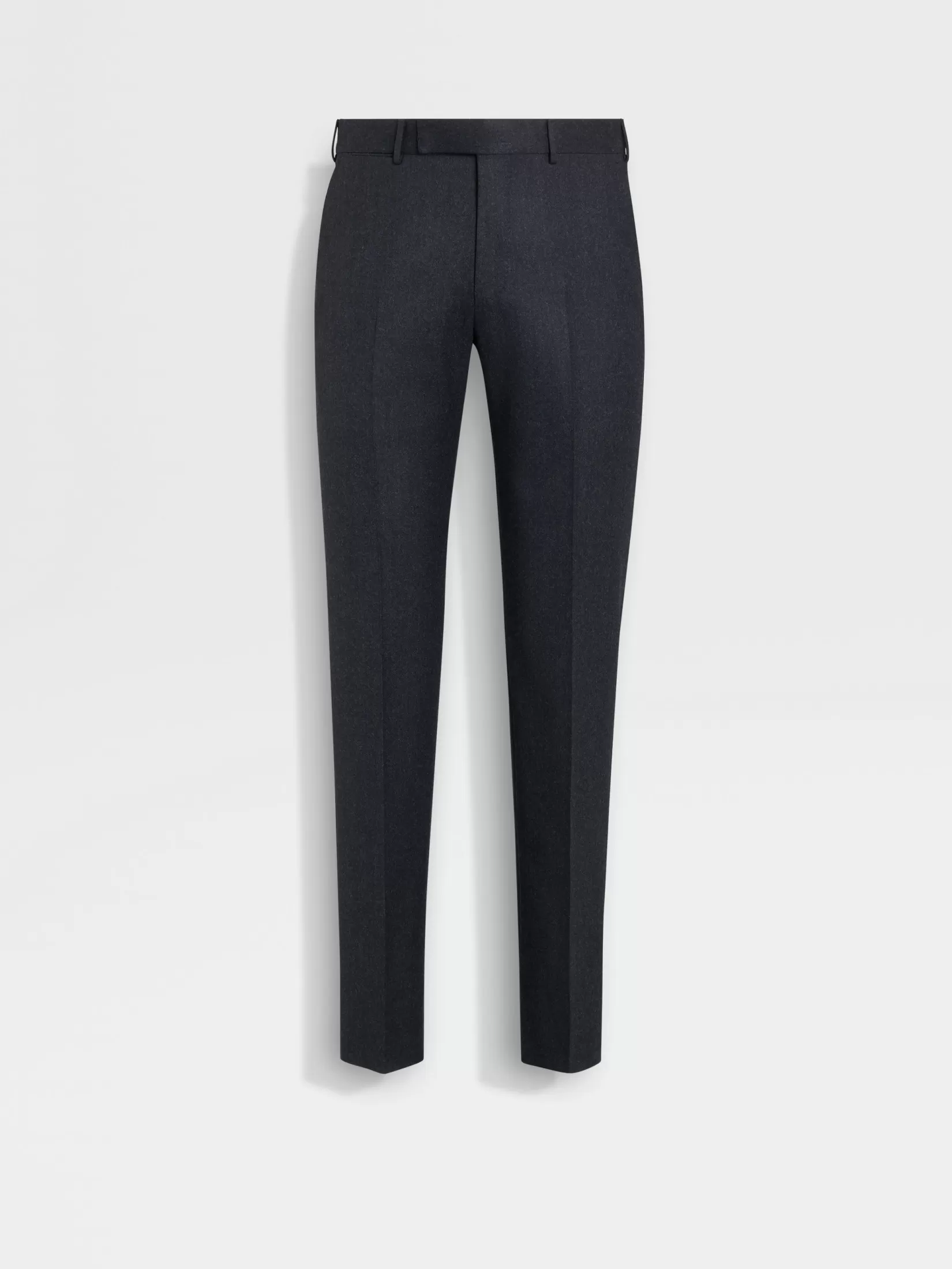 ZEGNA Pants<Dark Grey Wool Pants DarkGrey