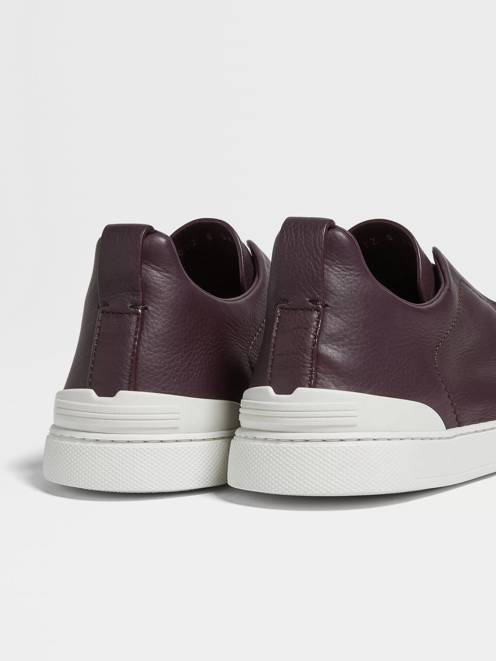 ZEGNA Travel In Style | Sneakers<Dark Purple Triple Stitch™ SECONDSKIN Sneakers DarkPurple