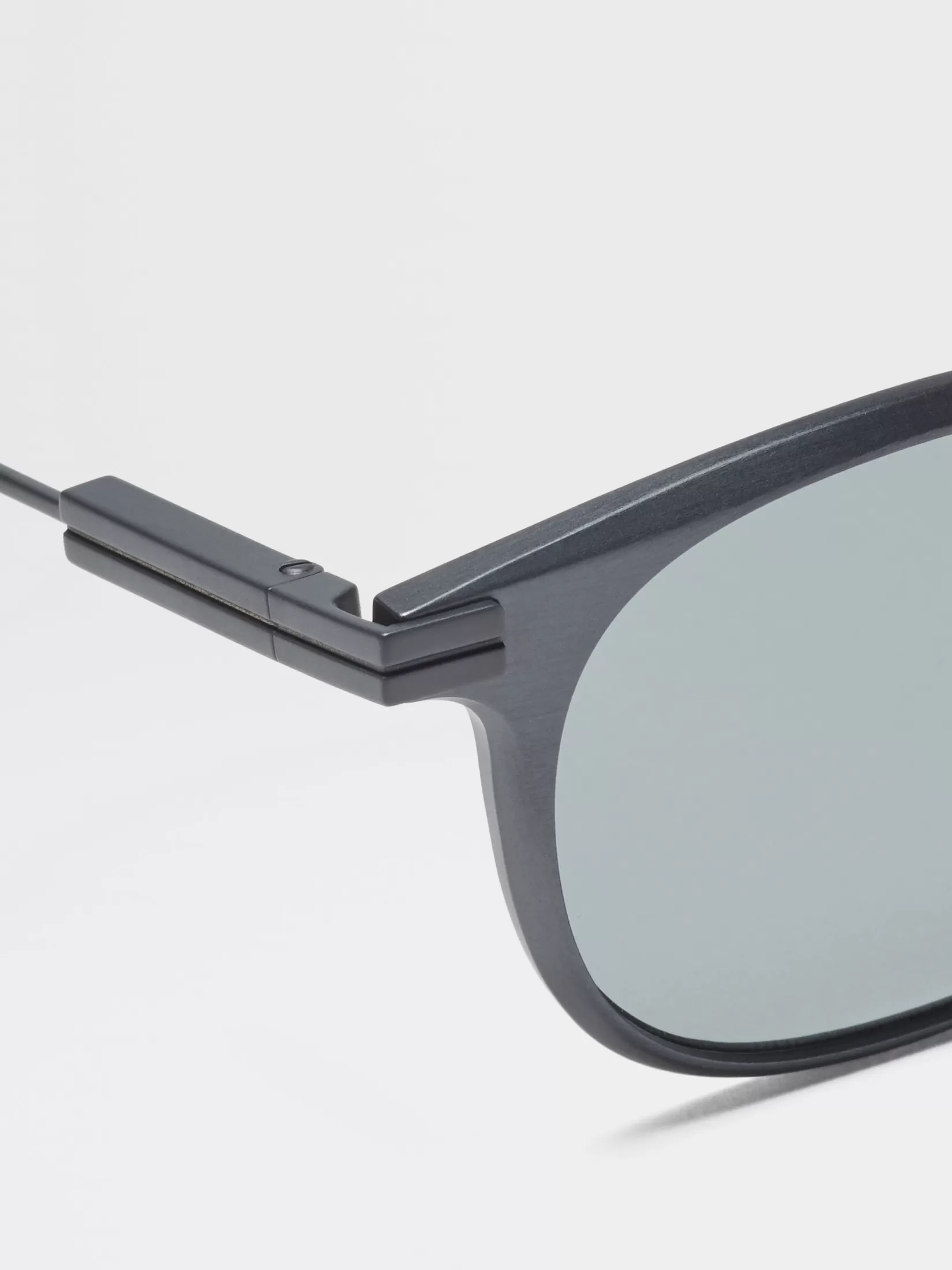 ZEGNA Sunglasses<Dark Silver Aluminium Sunglasses DarkSilver