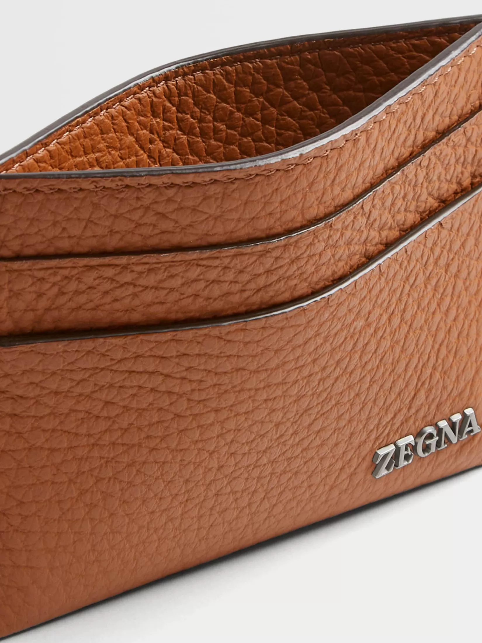 ZEGNA Small Gifts | Bags And Wallets<Deerskin Card Case Foliage