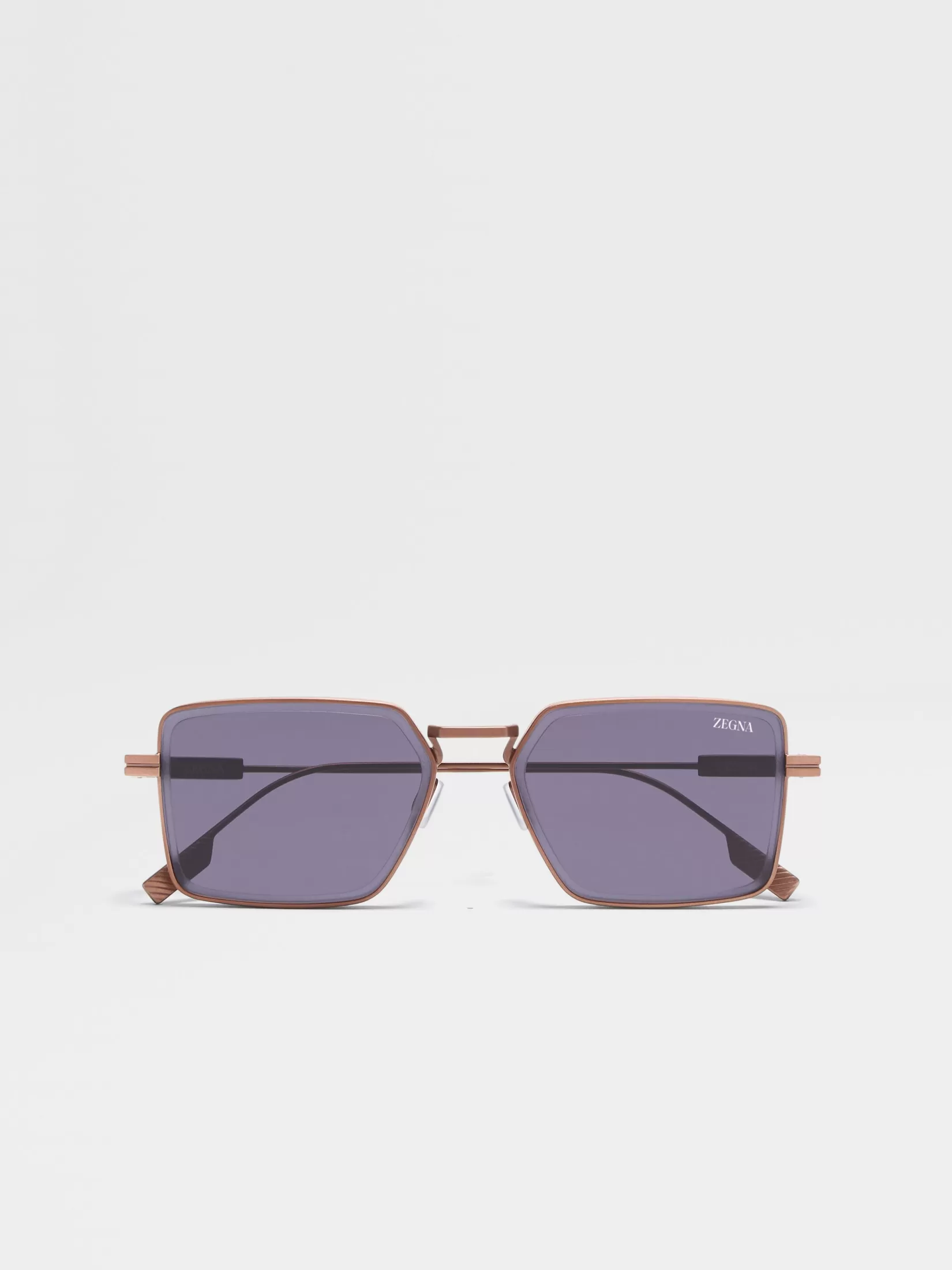 ZEGNA Sunglasses<Metal Sunglasses Foliage