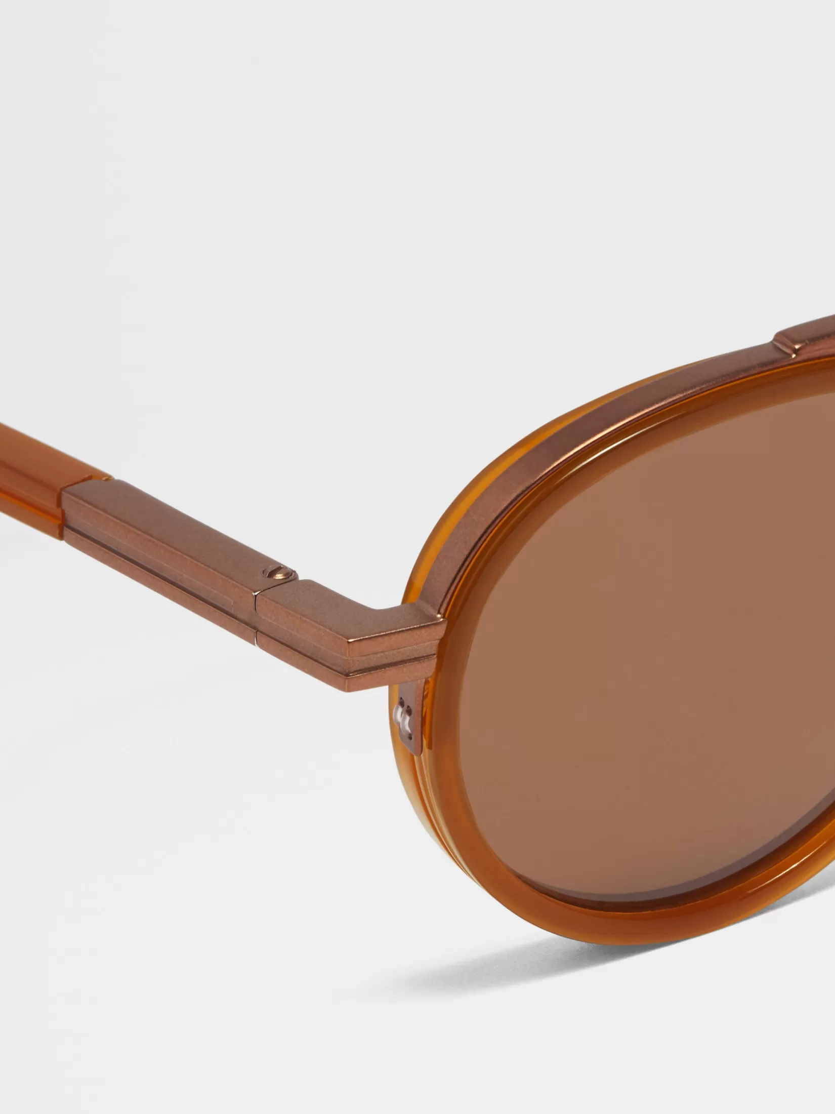 ZEGNA Sunglasses<Orizzonte II Acetate and Metal Sunglasses Foliage