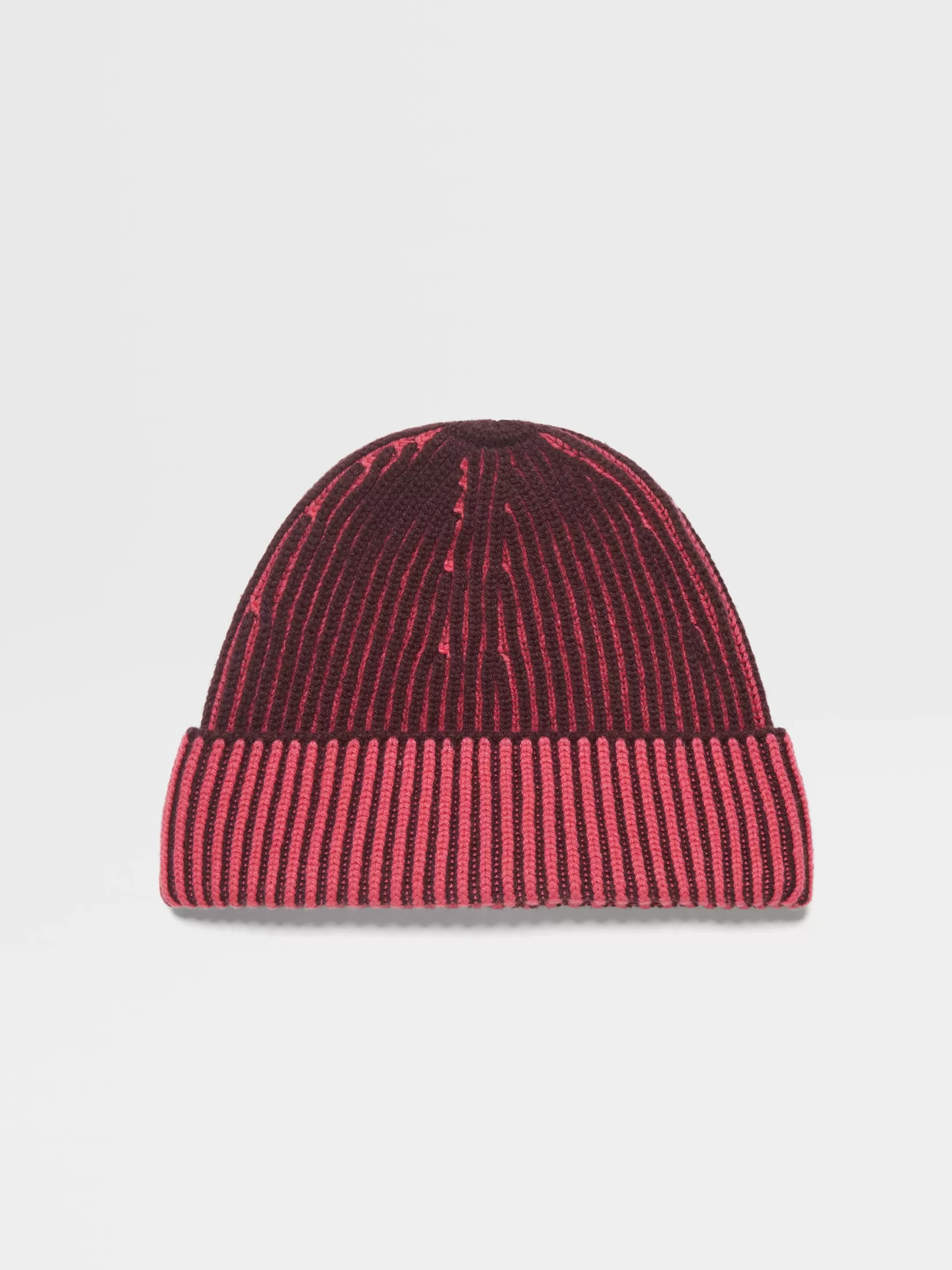 ZEGNA Small Gifts | Travel In Style<Fuchsia and Dark Purple Oasi Cashmere Beanie Fuchsia/DarkPurple