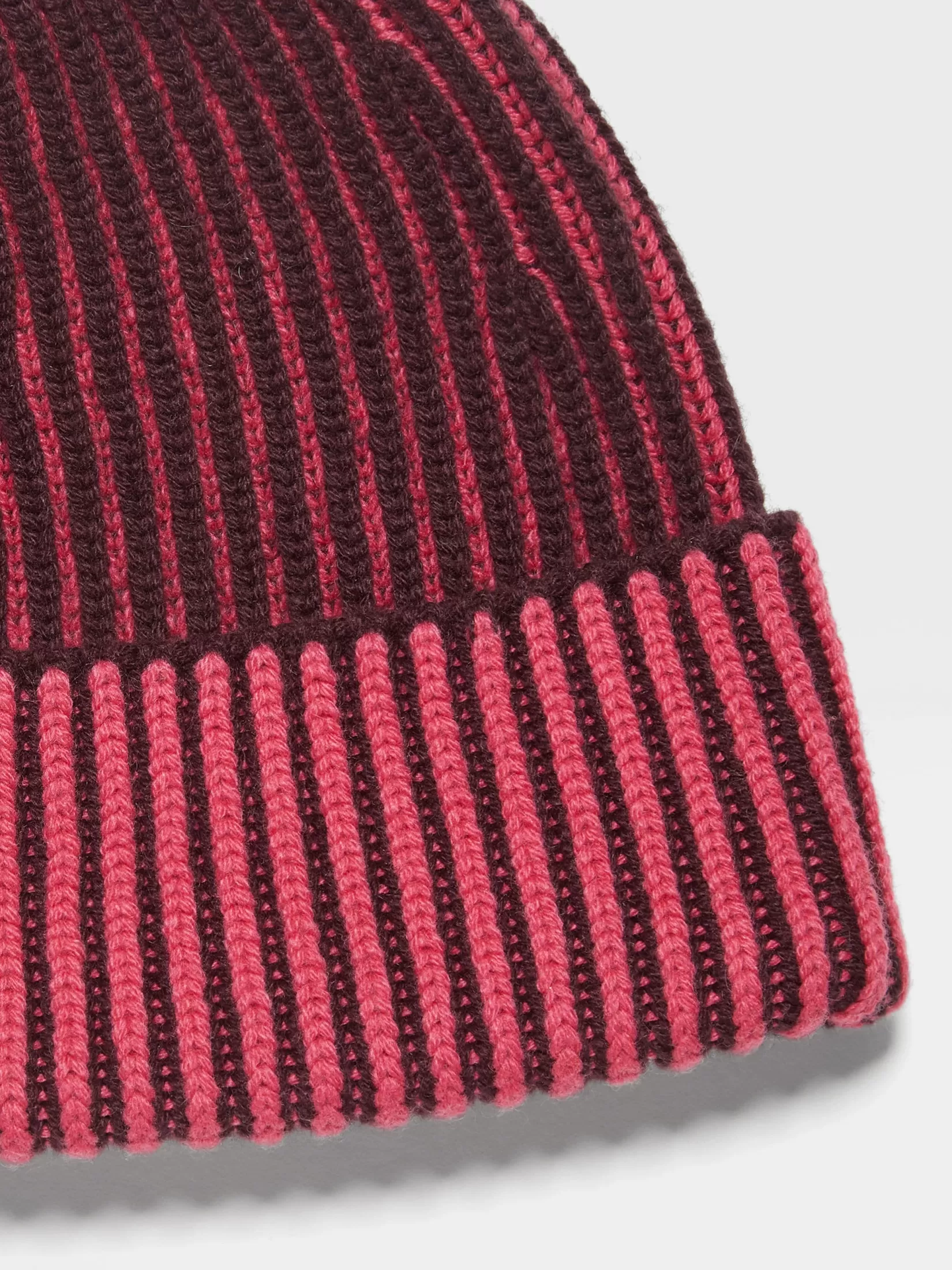 ZEGNA Small Gifts | Travel In Style<Fuchsia and Dark Purple Oasi Cashmere Beanie Fuchsia/DarkPurple