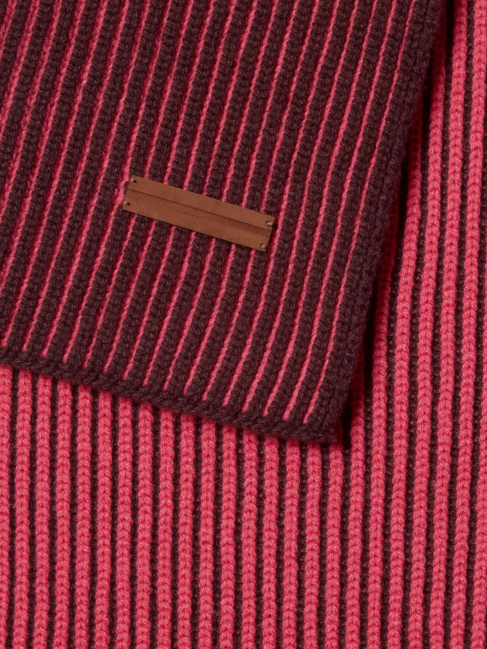 ZEGNA Small Gifts | Travel In Style<Fuchsia and Dark Purple Oasi Cashmere Scarf Fuchsia/DarkPurple