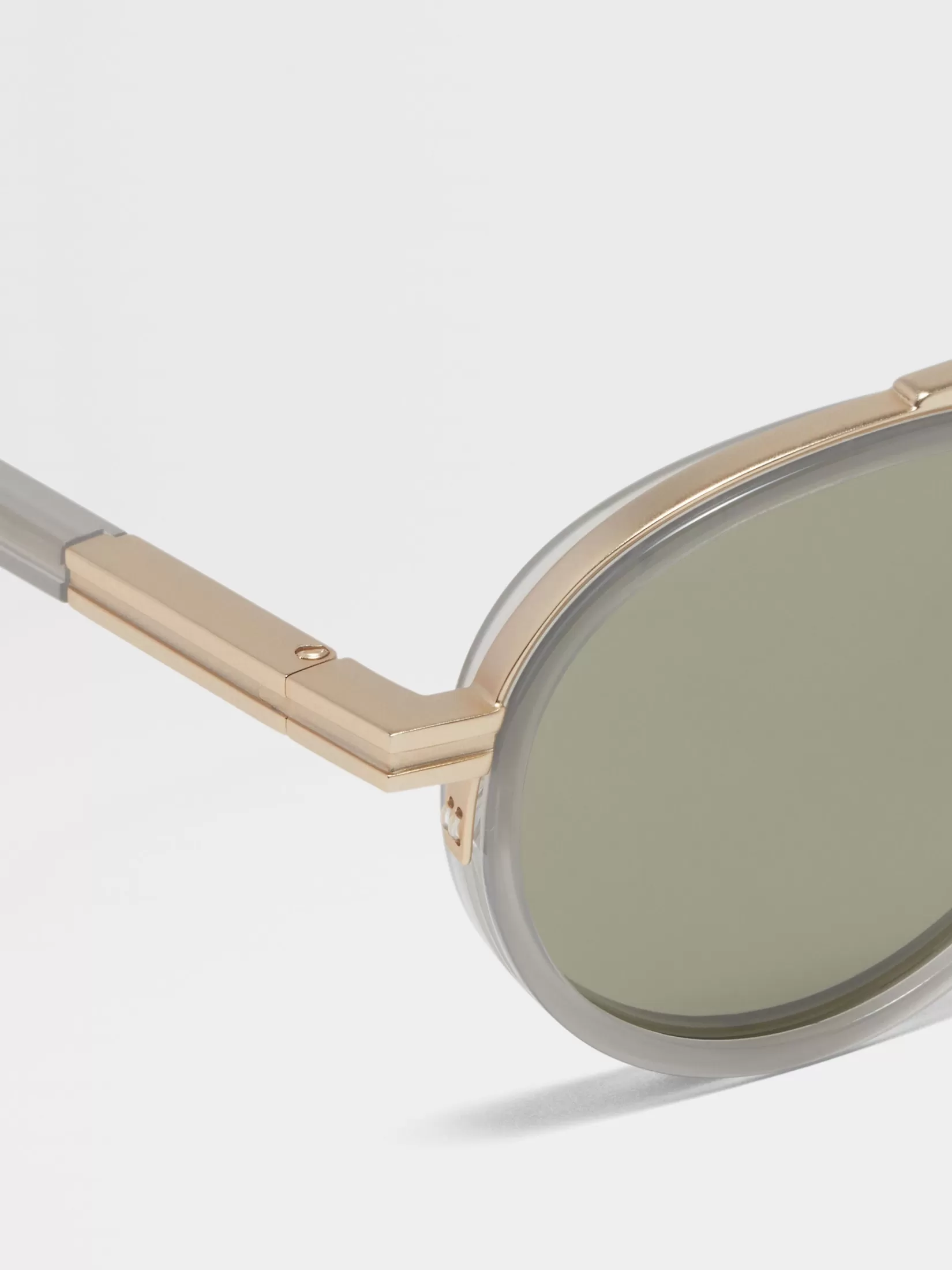 ZEGNA Sunglasses<Orizzonte II Acetate and Metal Sunglasses Green