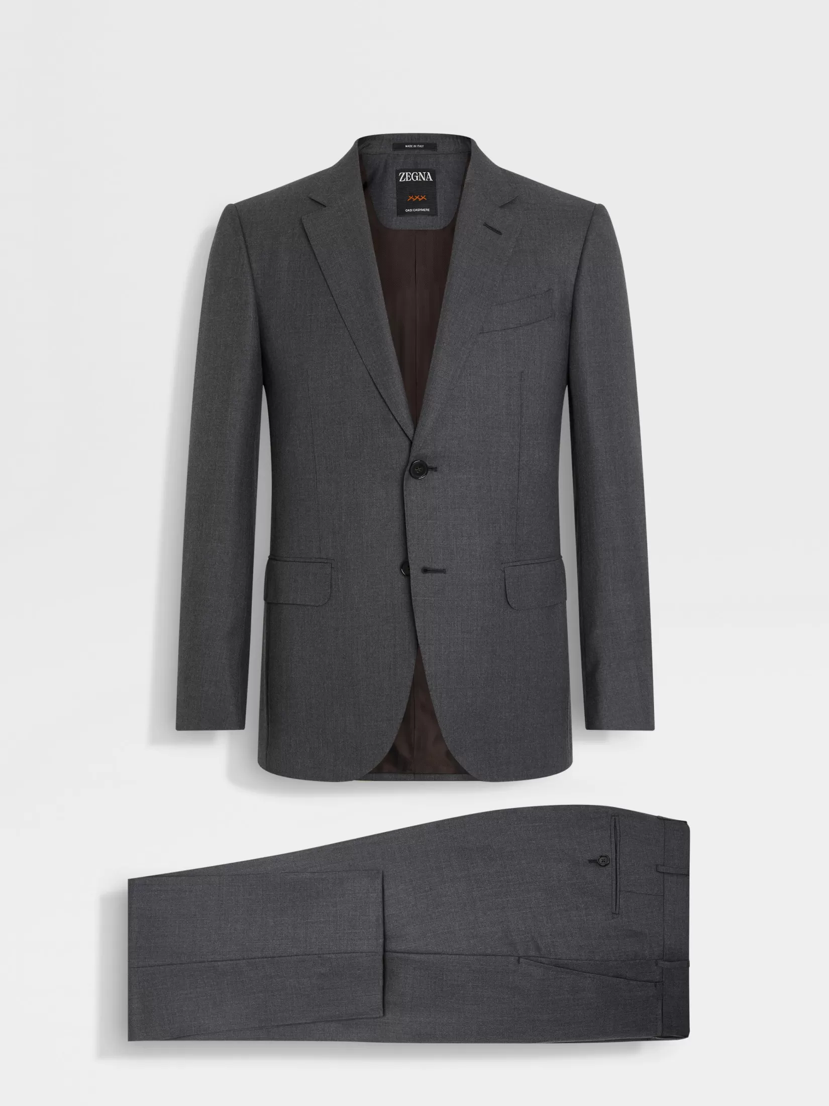 ZEGNA Suits<Oasi Cashmere Suit Grey