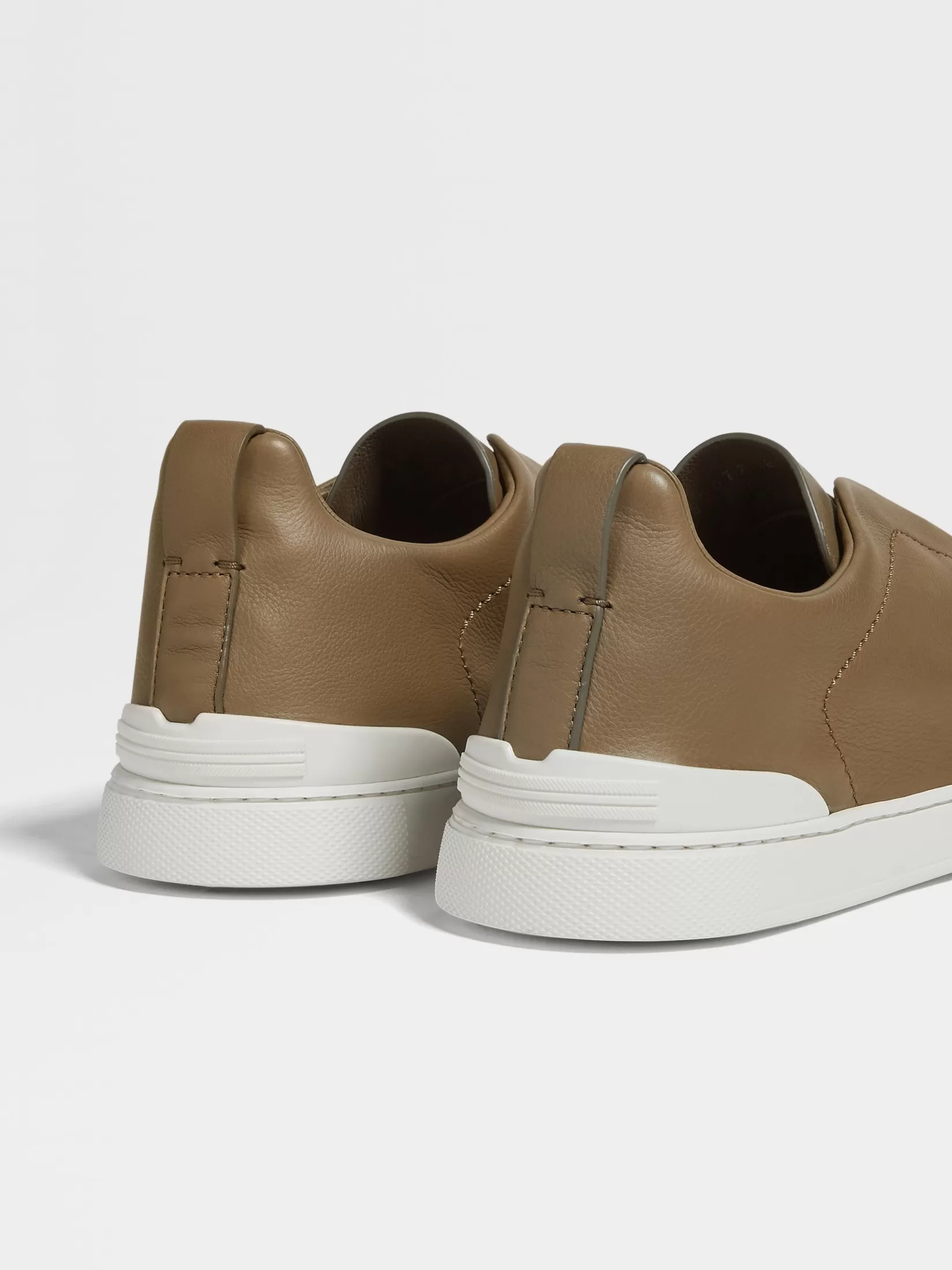 ZEGNA Travel In Style | Sneakers<Triple Stitch™ SECONDSKIN Sneakers Khaki