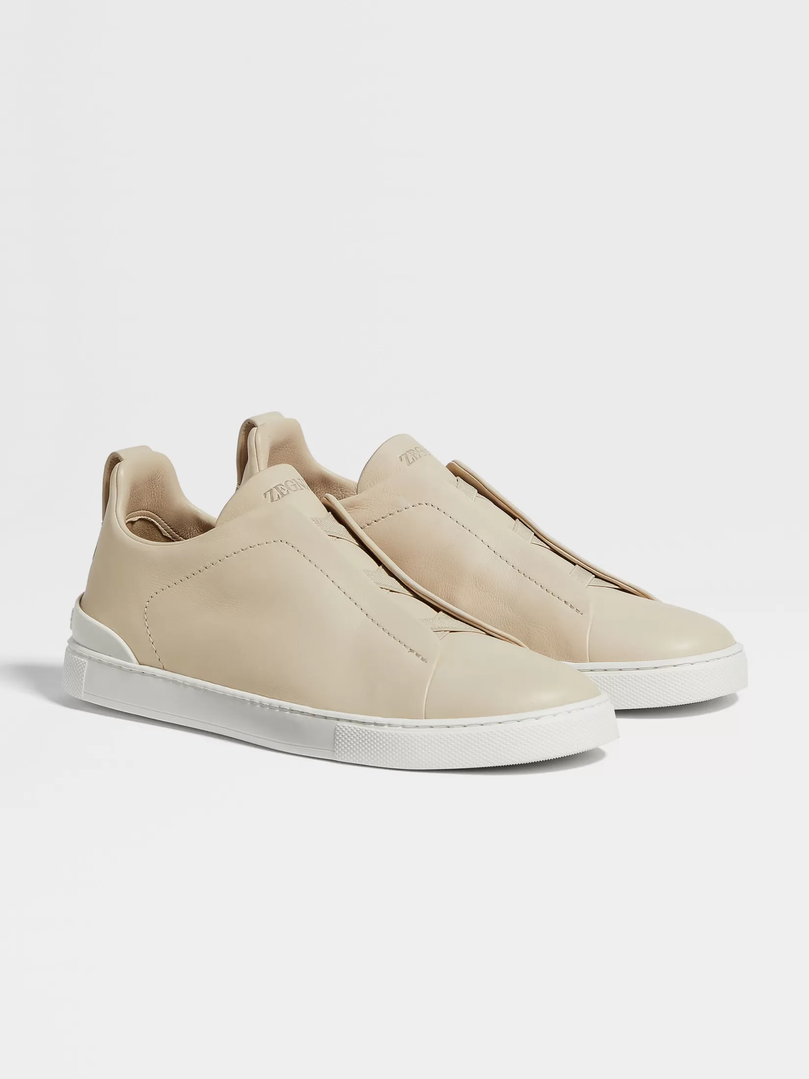 ZEGNA Travel In Style | Sneakers<Light Beige Triple Stitch™ SECONDSKIN Sneakers LightBeige