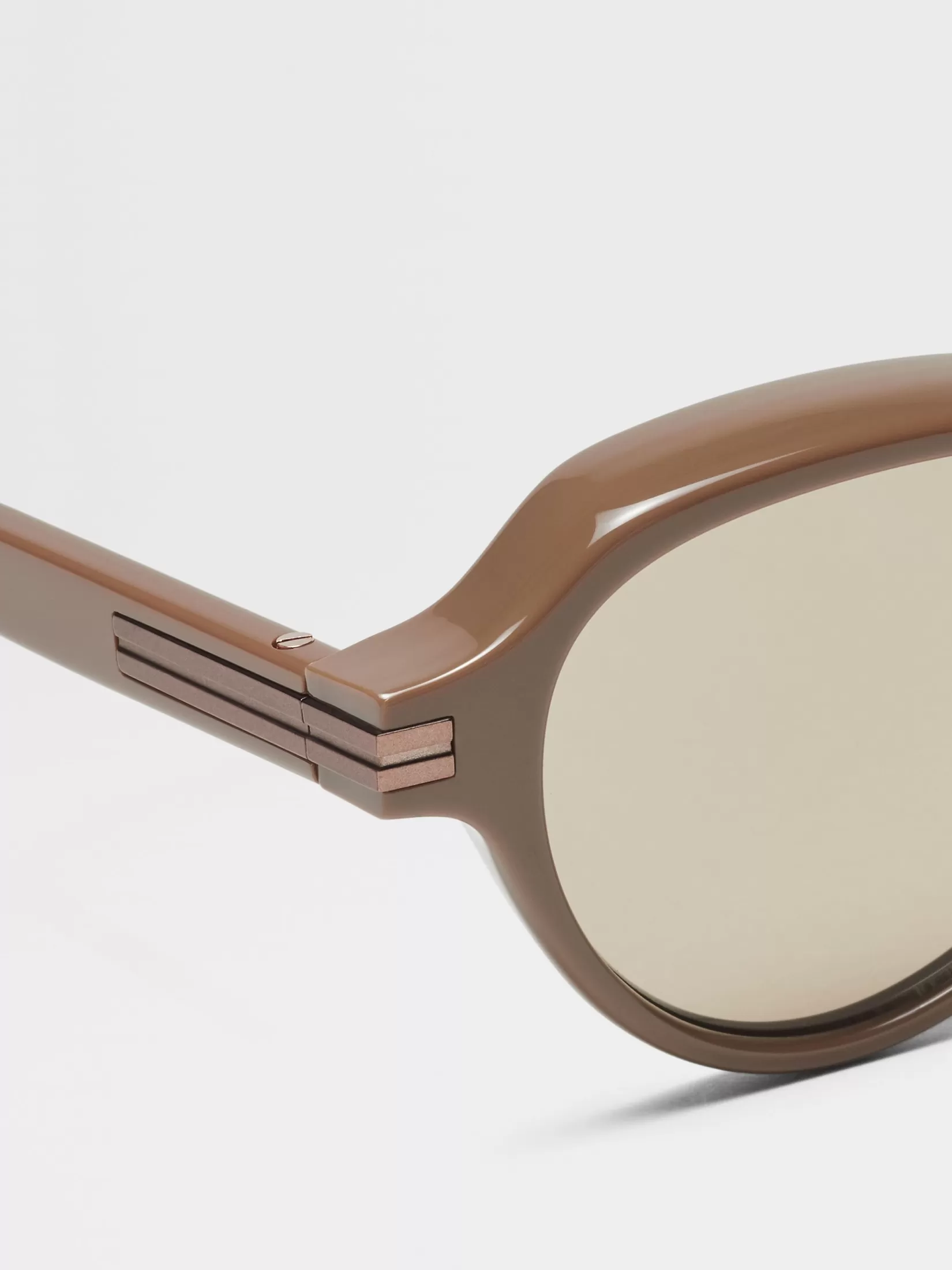 ZEGNA Resort Essentials | Small Gifts<Light Brown Acetate Sunglasses LightBrown