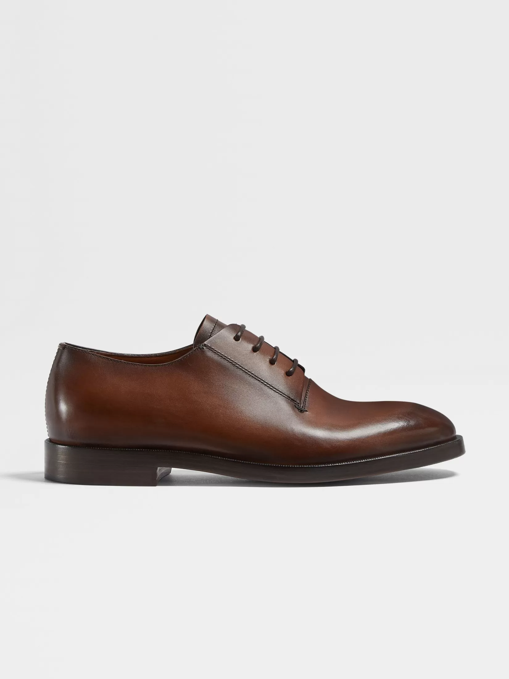 ZEGNA Lace Ups<Light Brown Leather Torino Derby Shoes LightBrown